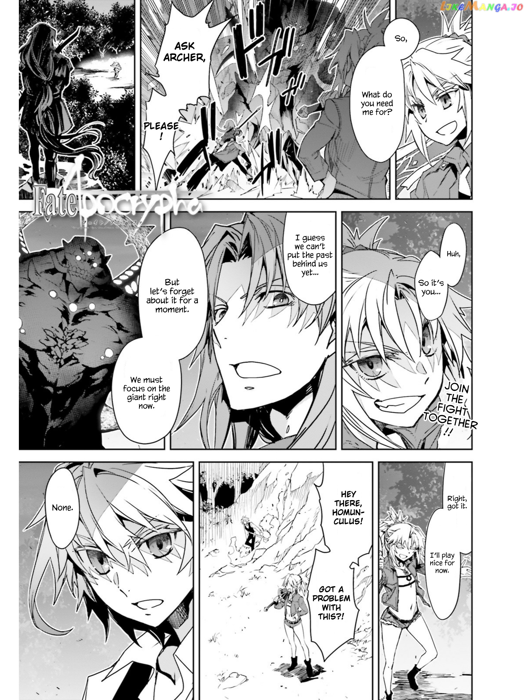 Fate/Apocrypha - Manga chapter 36 - page 1