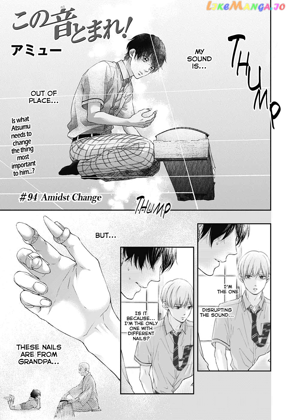 Kono Oto Tomare! Sounds Of Life chapter 94 - page 3