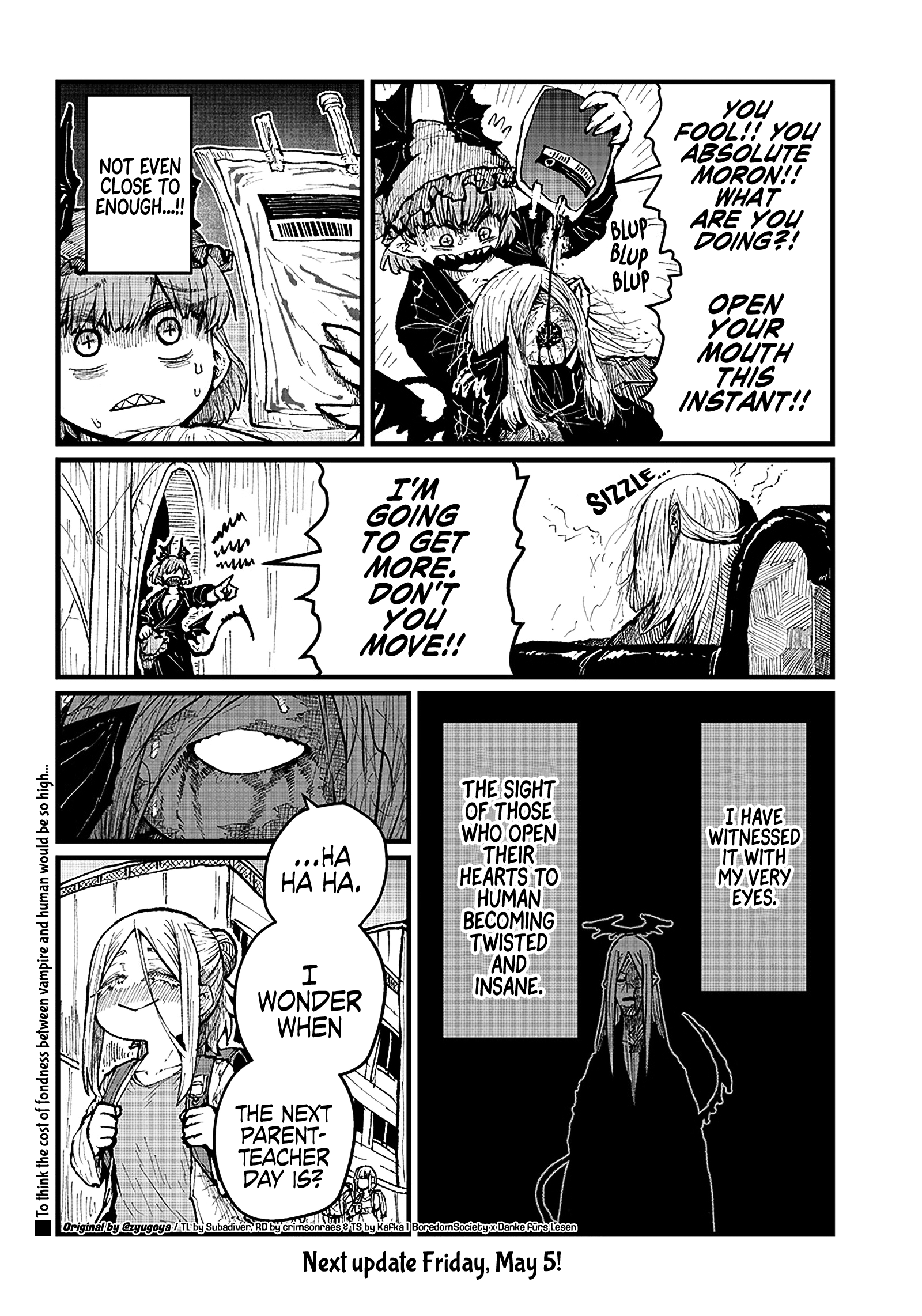 Please Give Me Your Blood, I Will Serve You In Gratitude chapter 27 - page 13