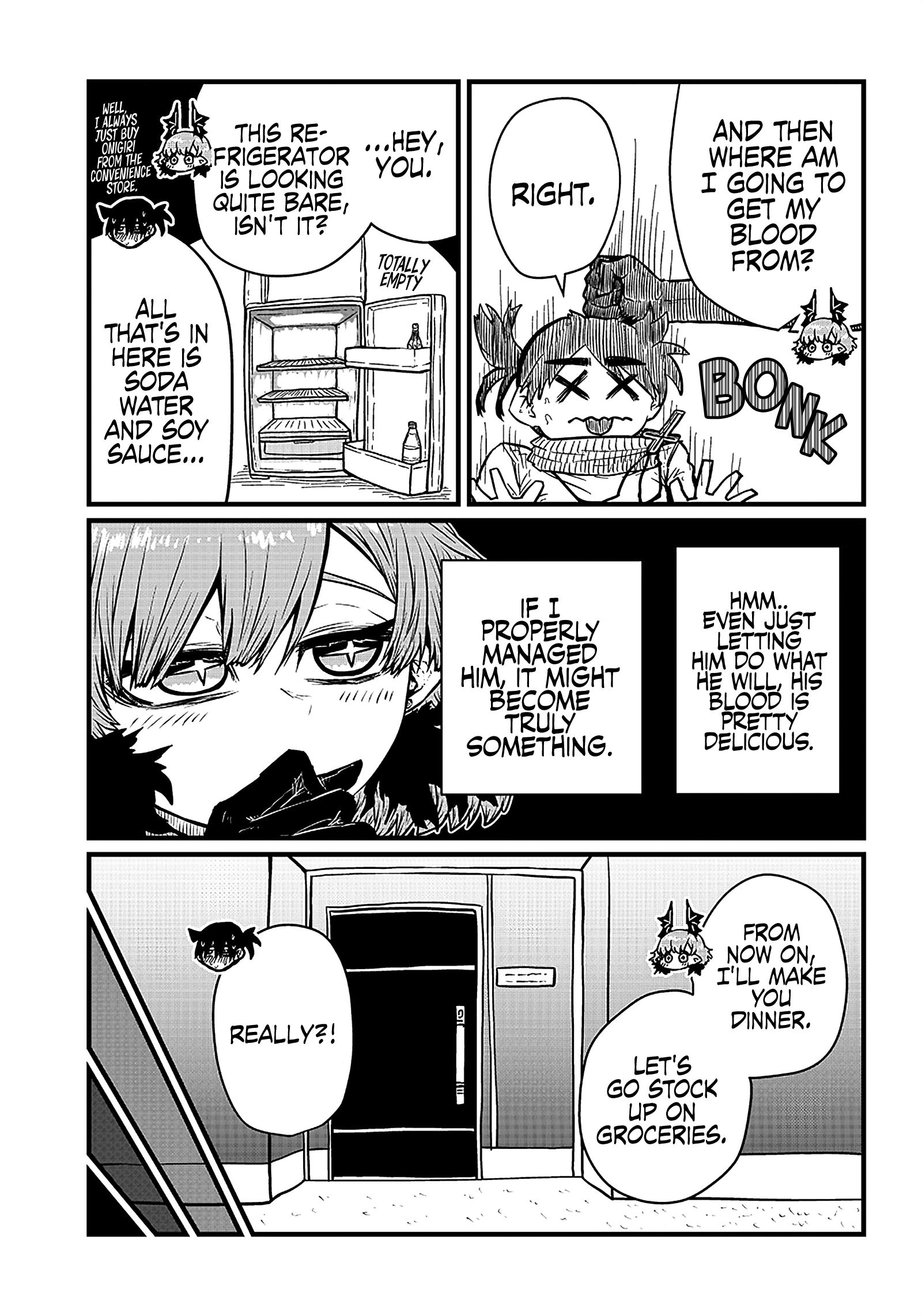 Please Give Me Your Blood, I Will Serve You In Gratitude chapter 23 - page 8