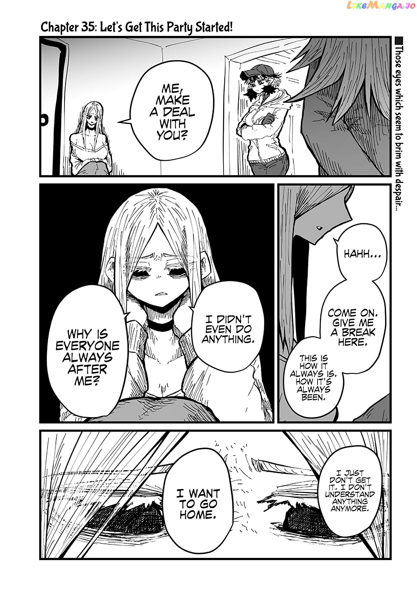 Please Give Me Your Blood, I Will Serve You In Gratitude Chapter 35 - page 2