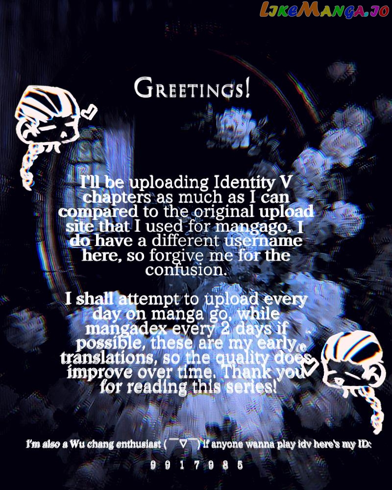 Identity V Academy chapter 1 - page 1