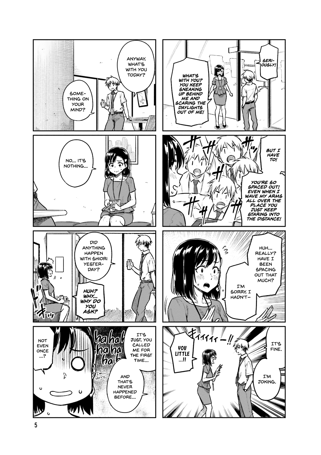 Kawaii Joushi O Komarasetai chapter 42 - page 9