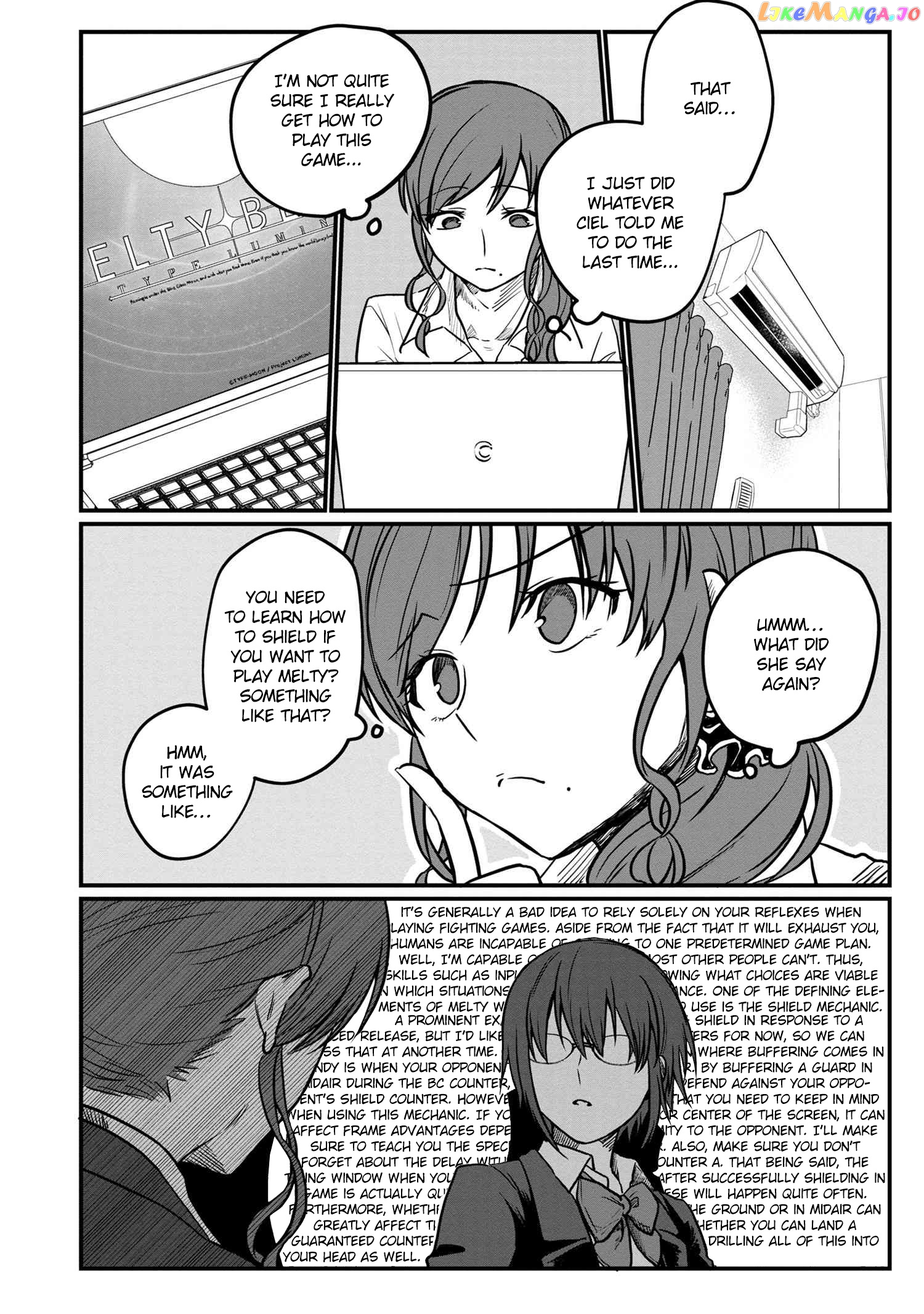 Melty Blood Type Lumina Piece In Paradise chapter 6.1 - page 8