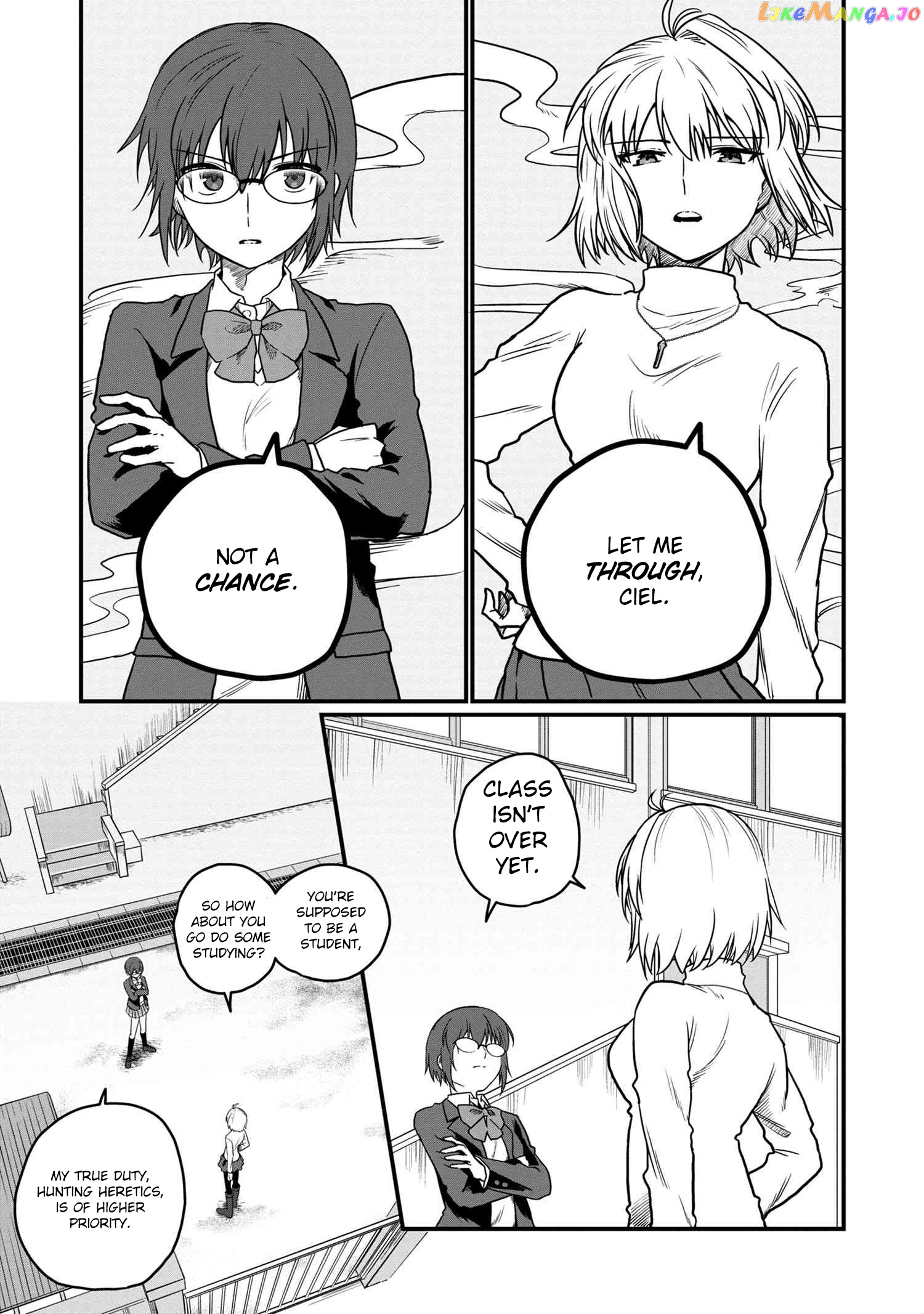 Melty Blood Type Lumina Piece In Paradise chapter 8.1 - page 3