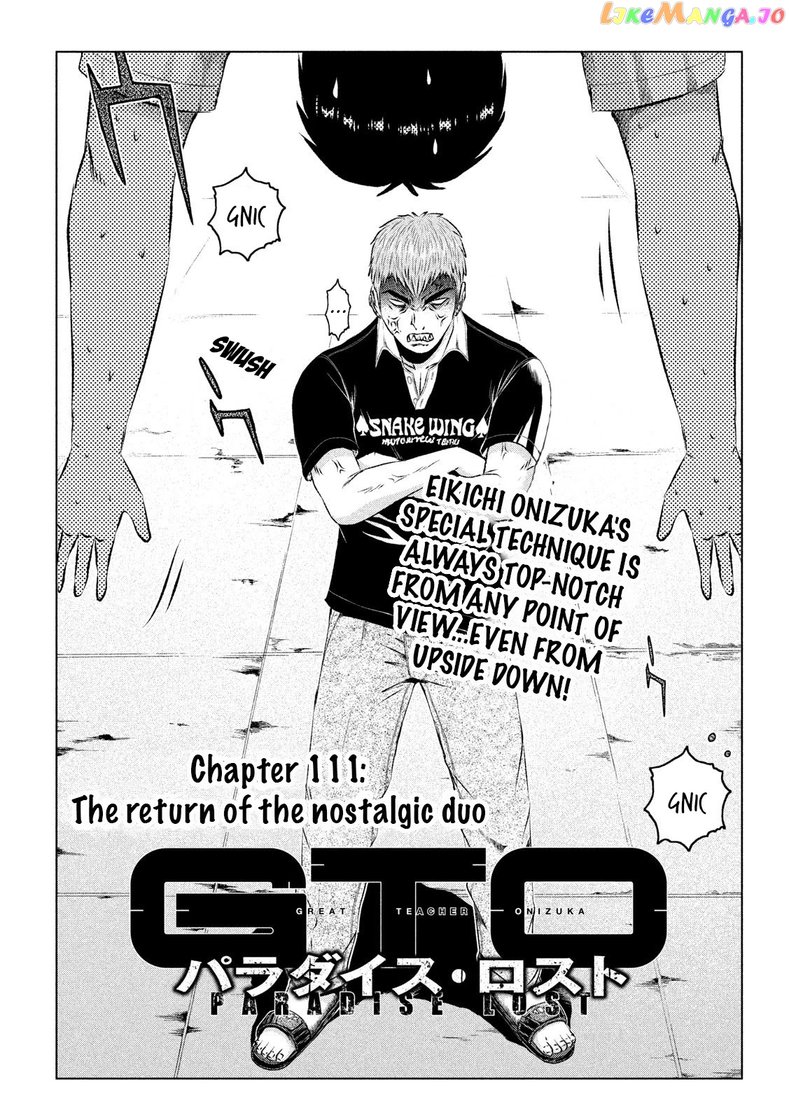 GTO - Paradise Lost chapter 111 - page 4
