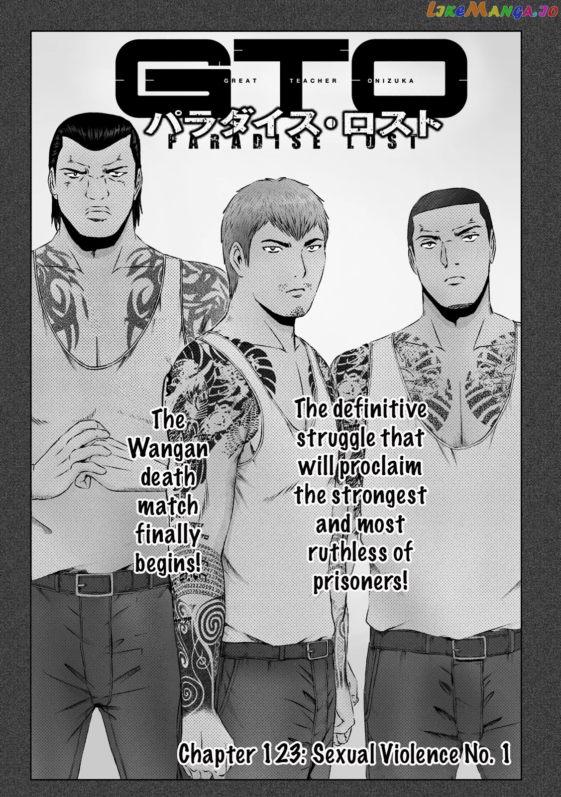 GTO - Paradise Lost chapter 123 - page 1
