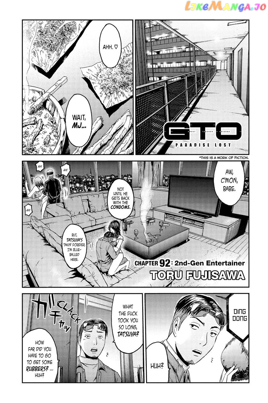GTO - Paradise Lost chapter 92 - page 1