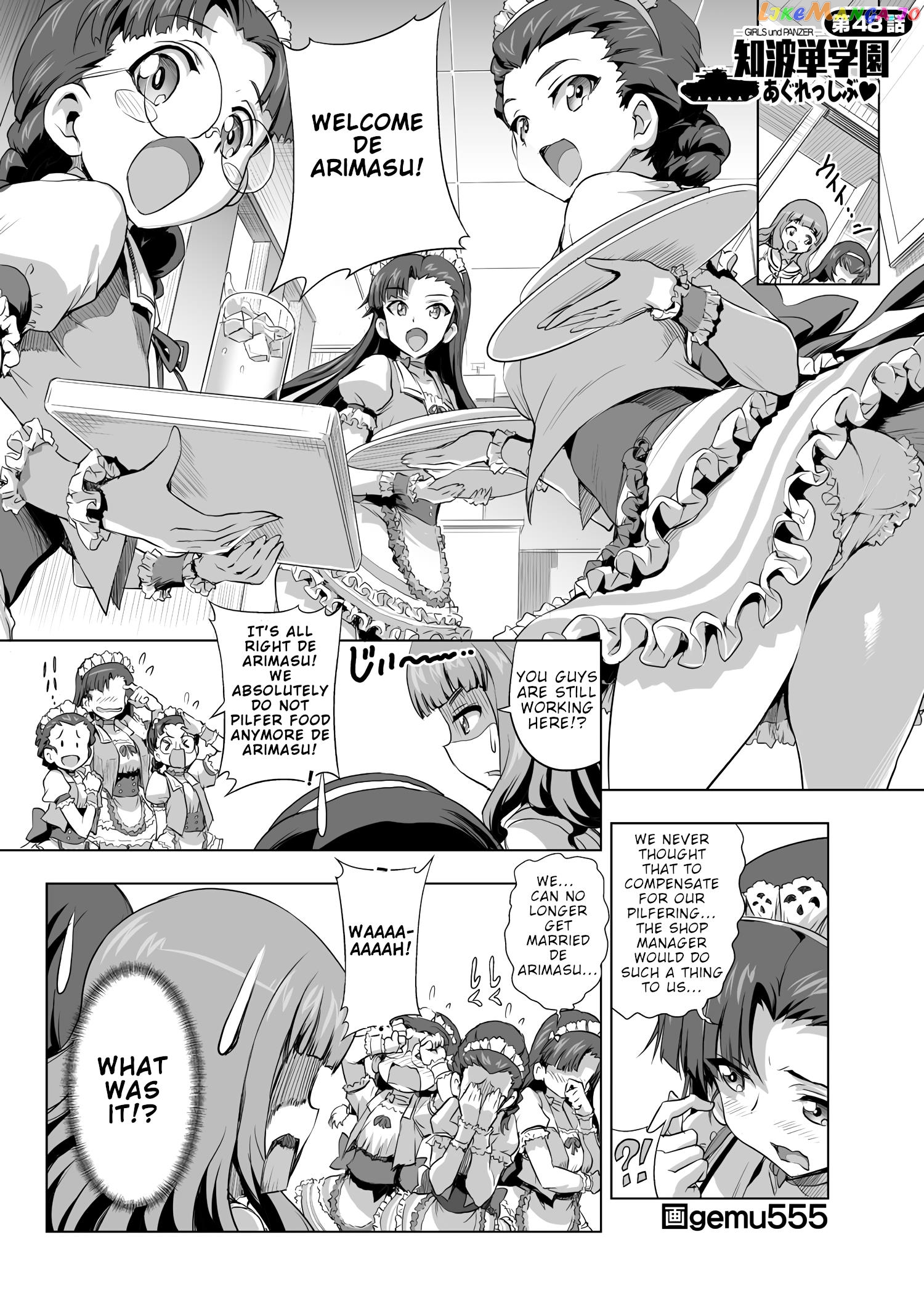 Girls Und Panzer – Chi-Hatan Academy Aggressive chapter 48 - page 1