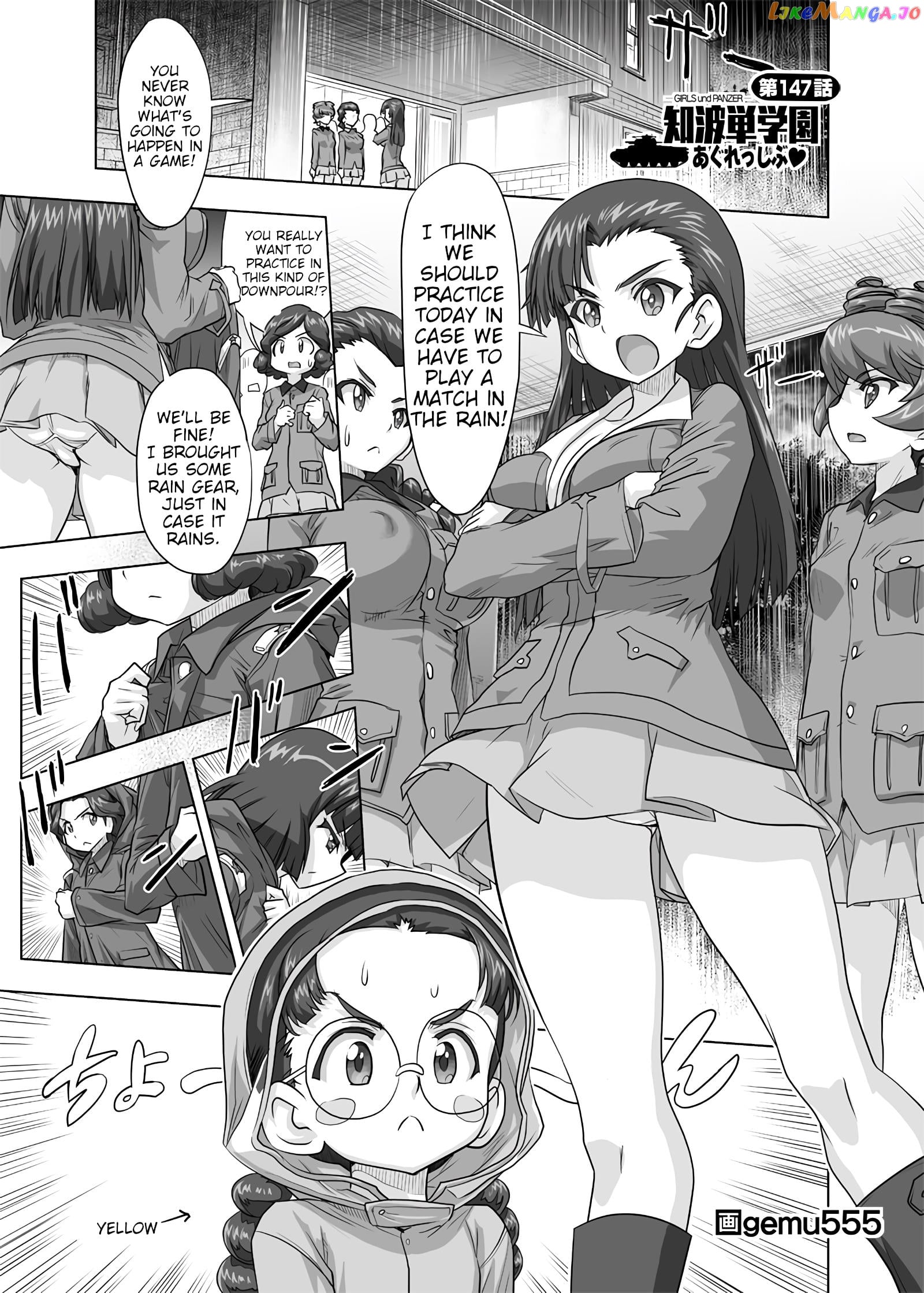 Girls Und Panzer – Chi-Hatan Academy Aggressive chapter 147 - page 1
