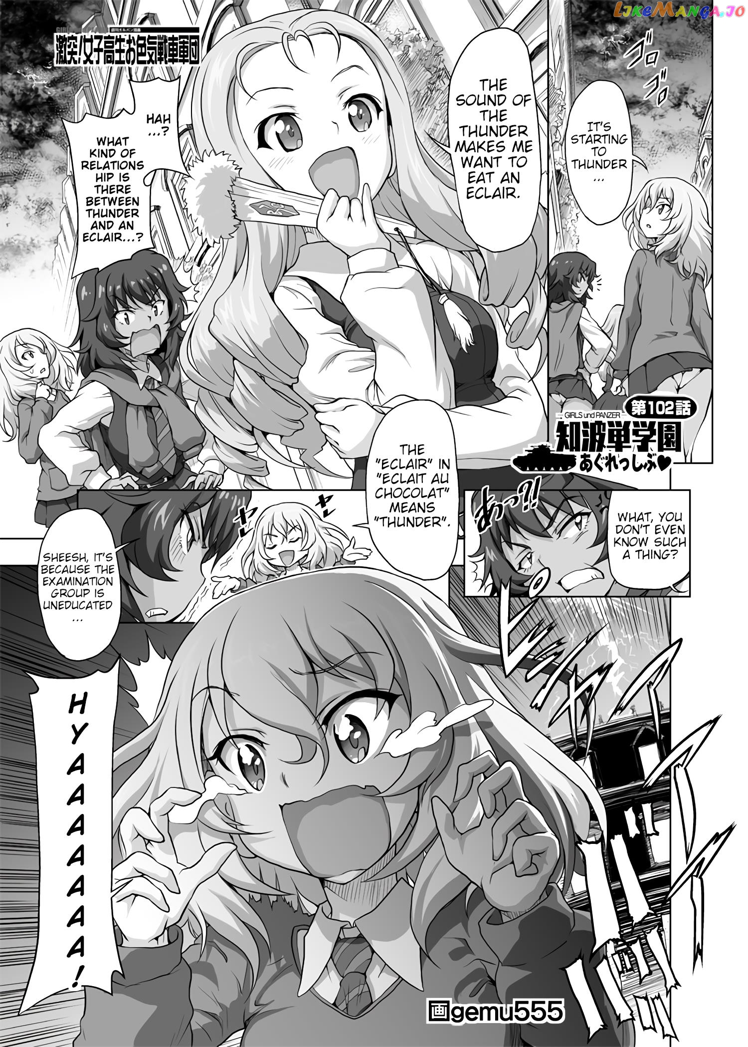 Girls Und Panzer – Chi-Hatan Academy Aggressive chapter 102 - page 1