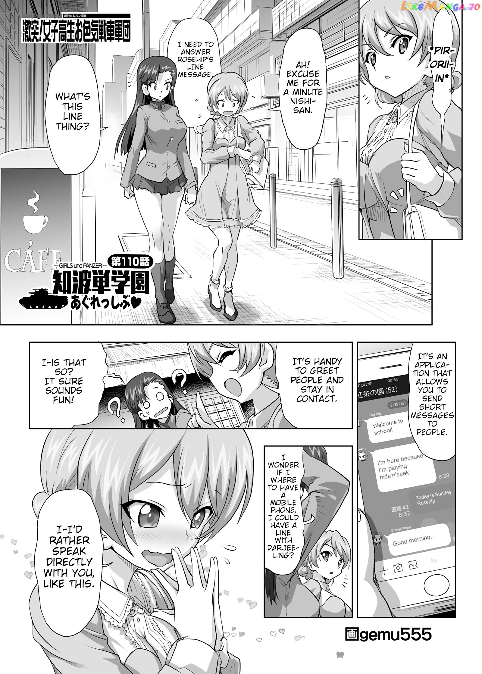 Girls Und Panzer – Chi-Hatan Academy Aggressive chapter 110 - page 1