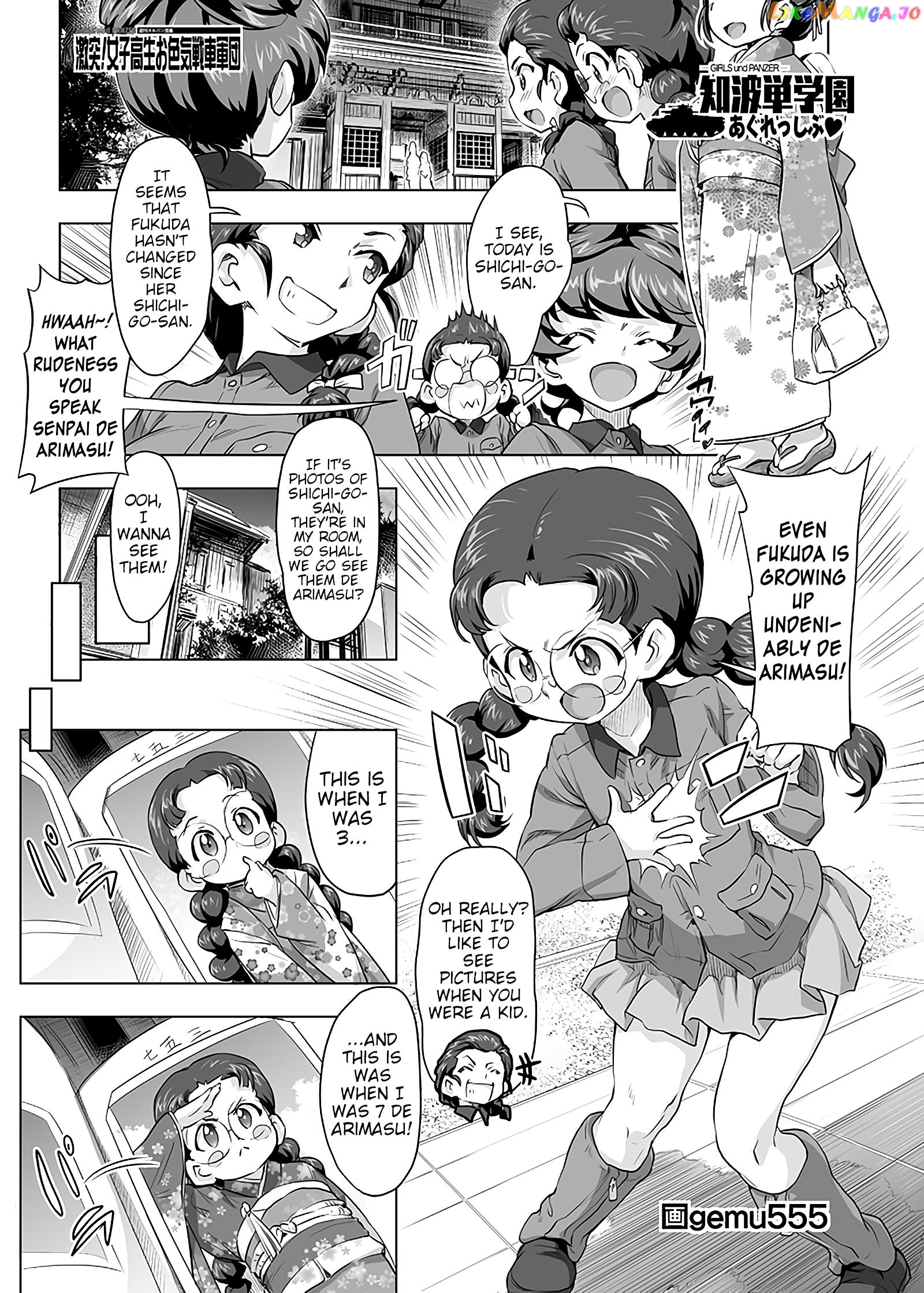 Girls Und Panzer – Chi-Hatan Academy Aggressive chapter 156 - page 1