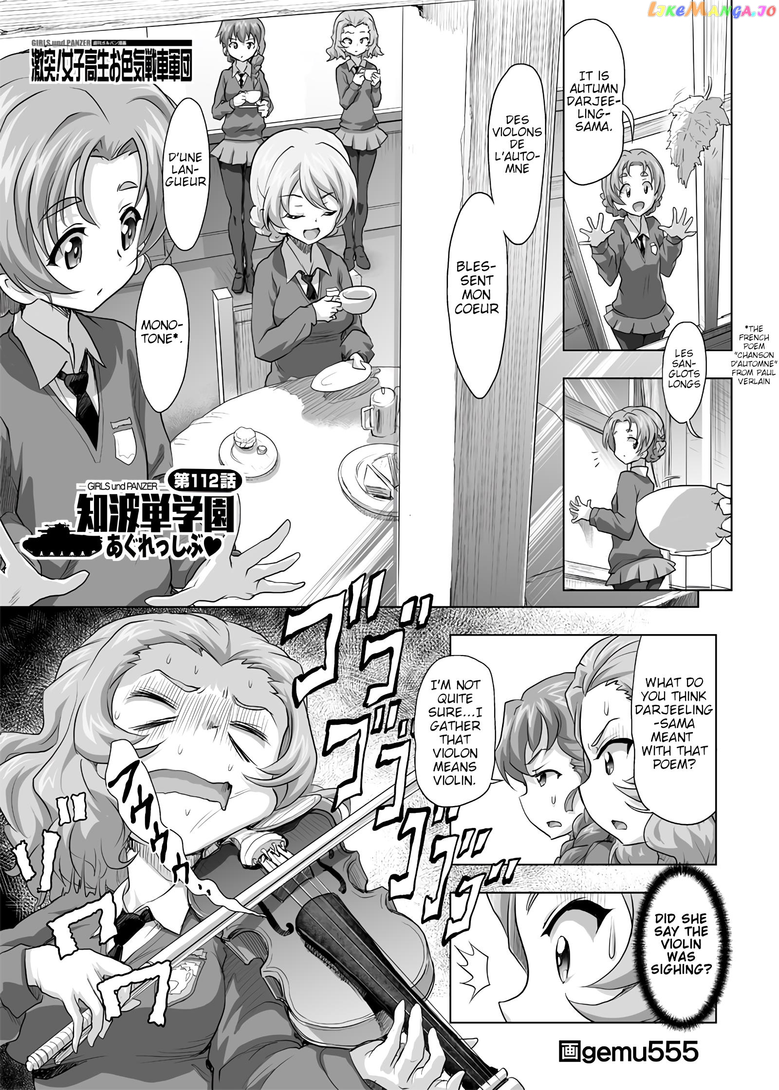 Girls Und Panzer – Chi-Hatan Academy Aggressive chapter 112 - page 1