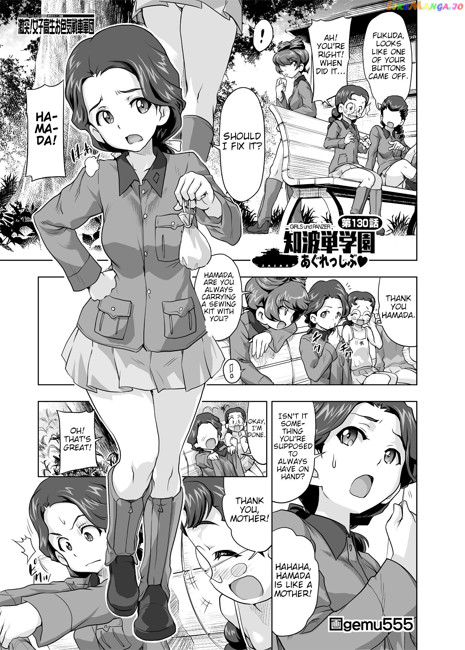 Girls Und Panzer – Chi-Hatan Academy Aggressive chapter 130 - page 1