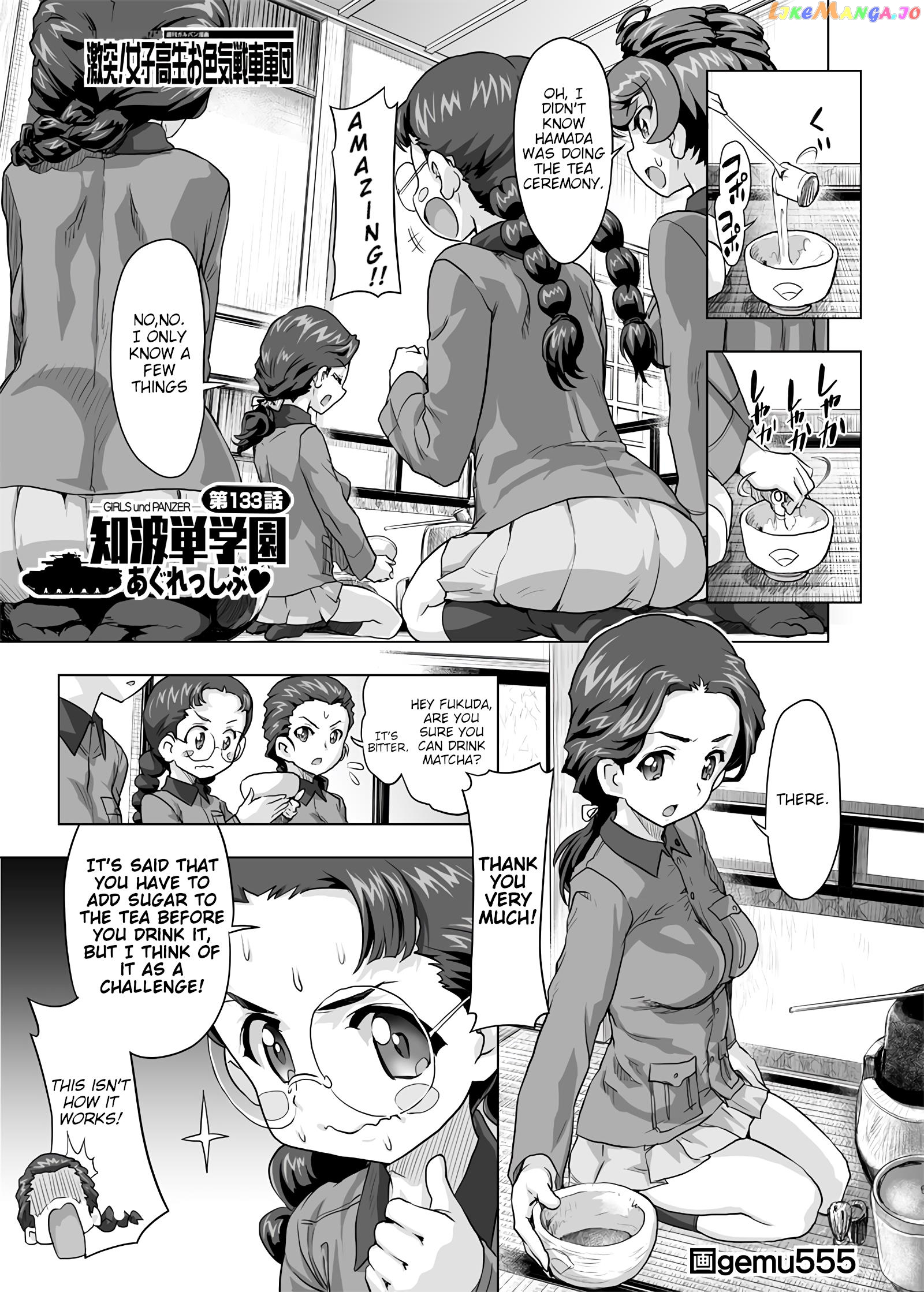 Girls Und Panzer – Chi-Hatan Academy Aggressive chapter 133 - page 1
