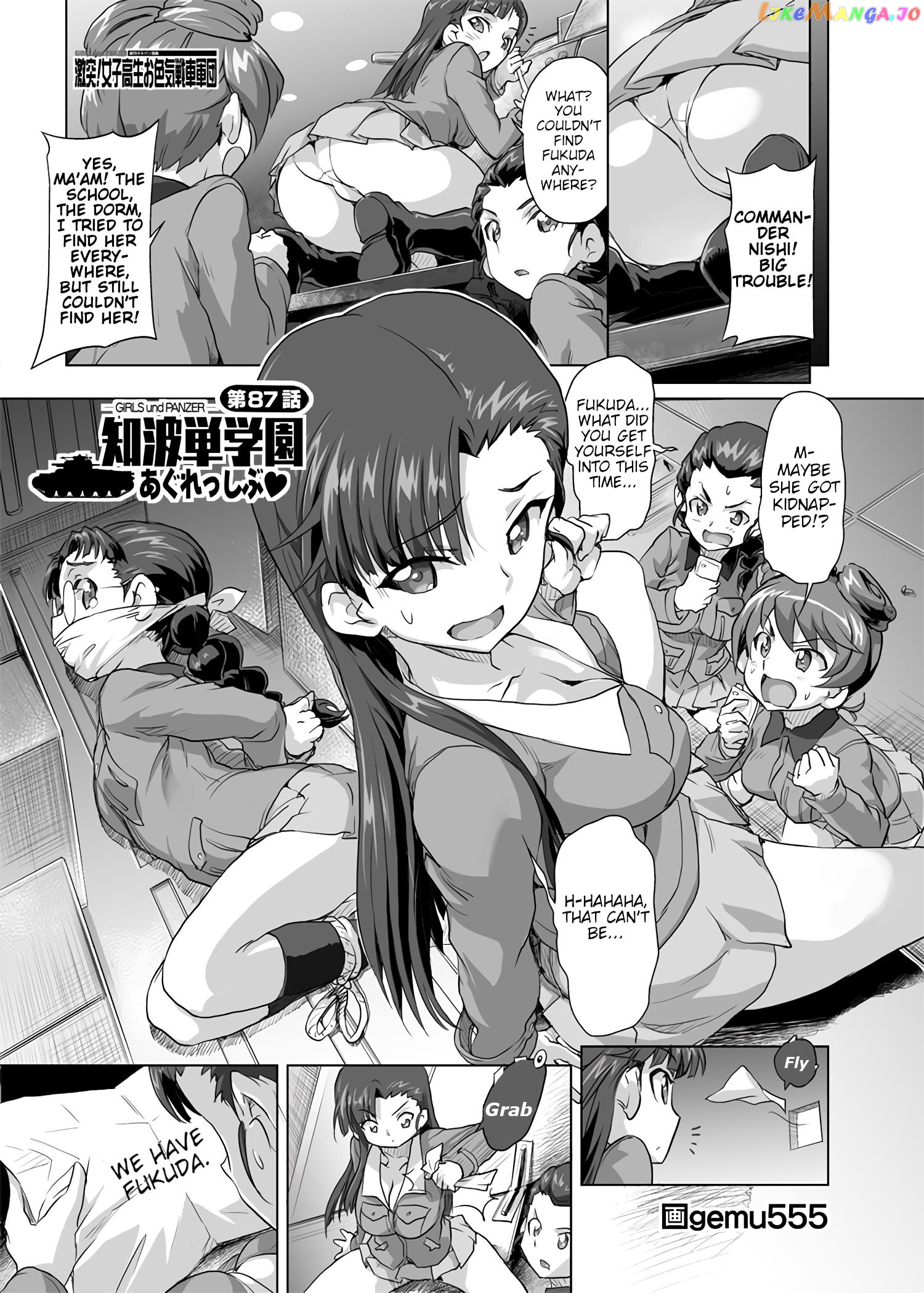 Girls Und Panzer – Chi-Hatan Academy Aggressive chapter 87 - page 1
