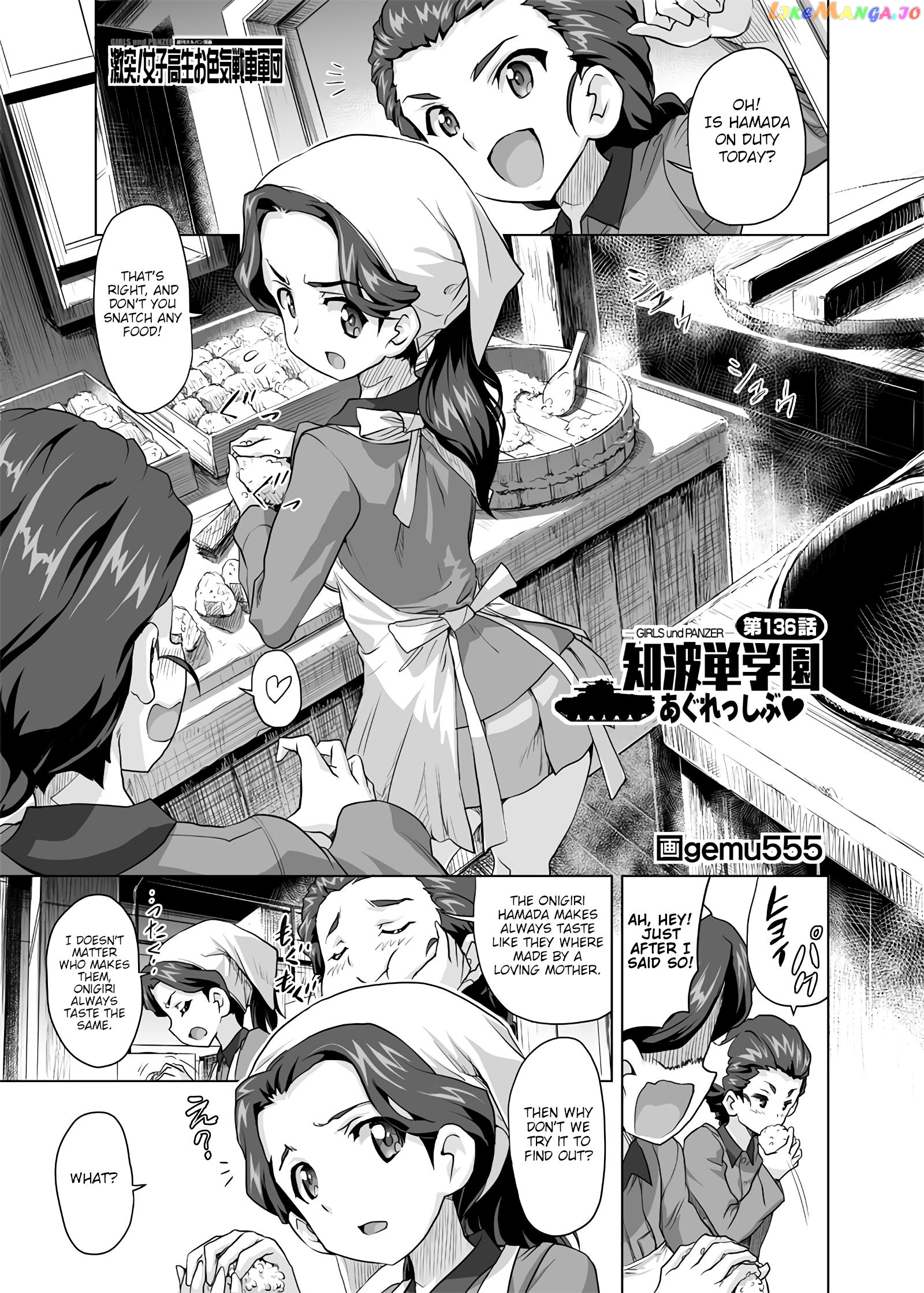 Girls Und Panzer – Chi-Hatan Academy Aggressive chapter 136 - page 1