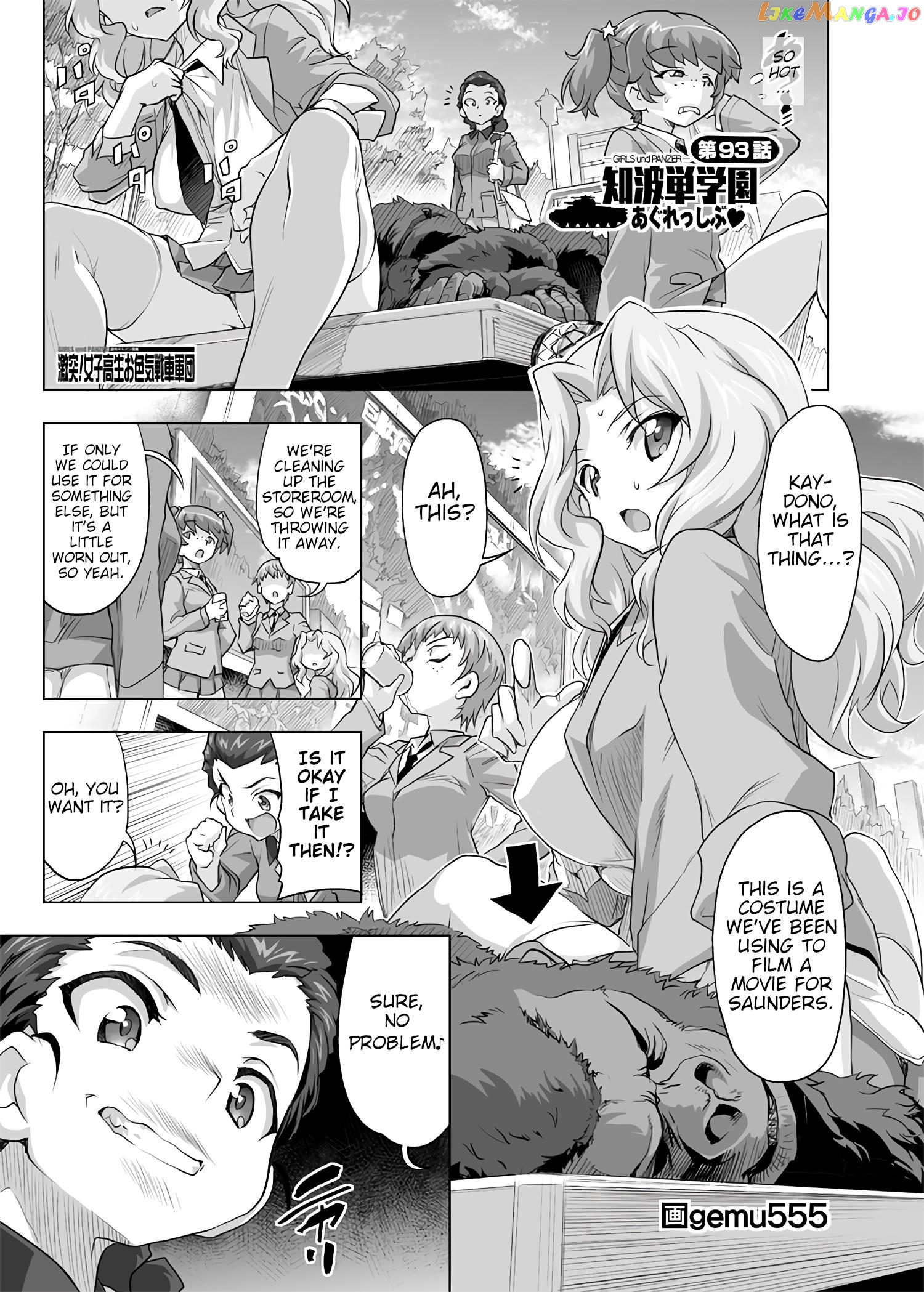 Girls Und Panzer – Chi-Hatan Academy Aggressive chapter 93 - page 1