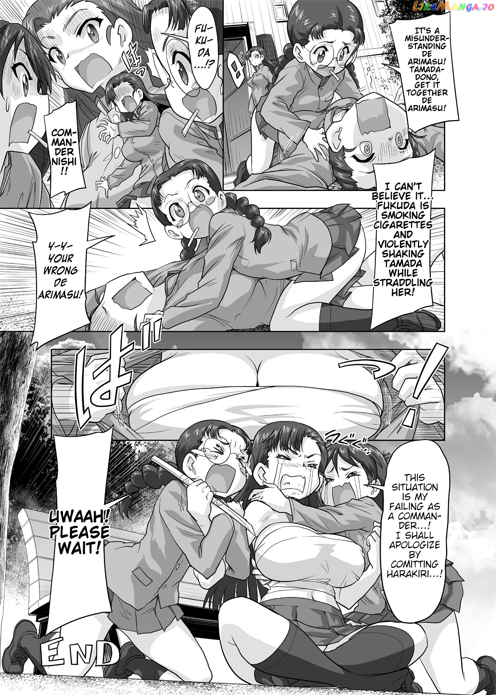 Girls Und Panzer – Chi-Hatan Academy Aggressive chapter 187 - page 3