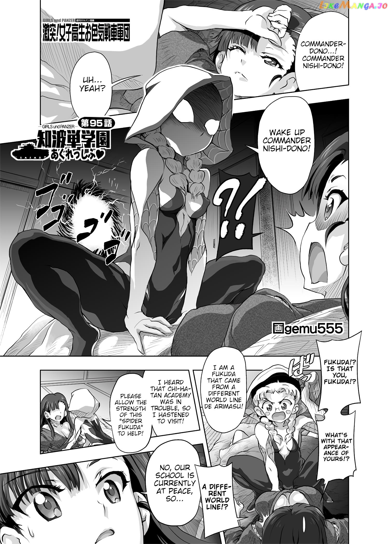 Girls Und Panzer – Chi-Hatan Academy Aggressive chapter 95 - page 1
