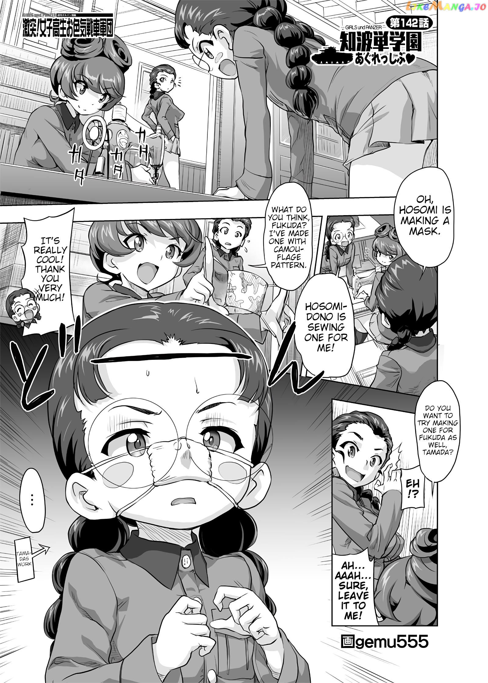Girls Und Panzer – Chi-Hatan Academy Aggressive chapter 142 - page 1