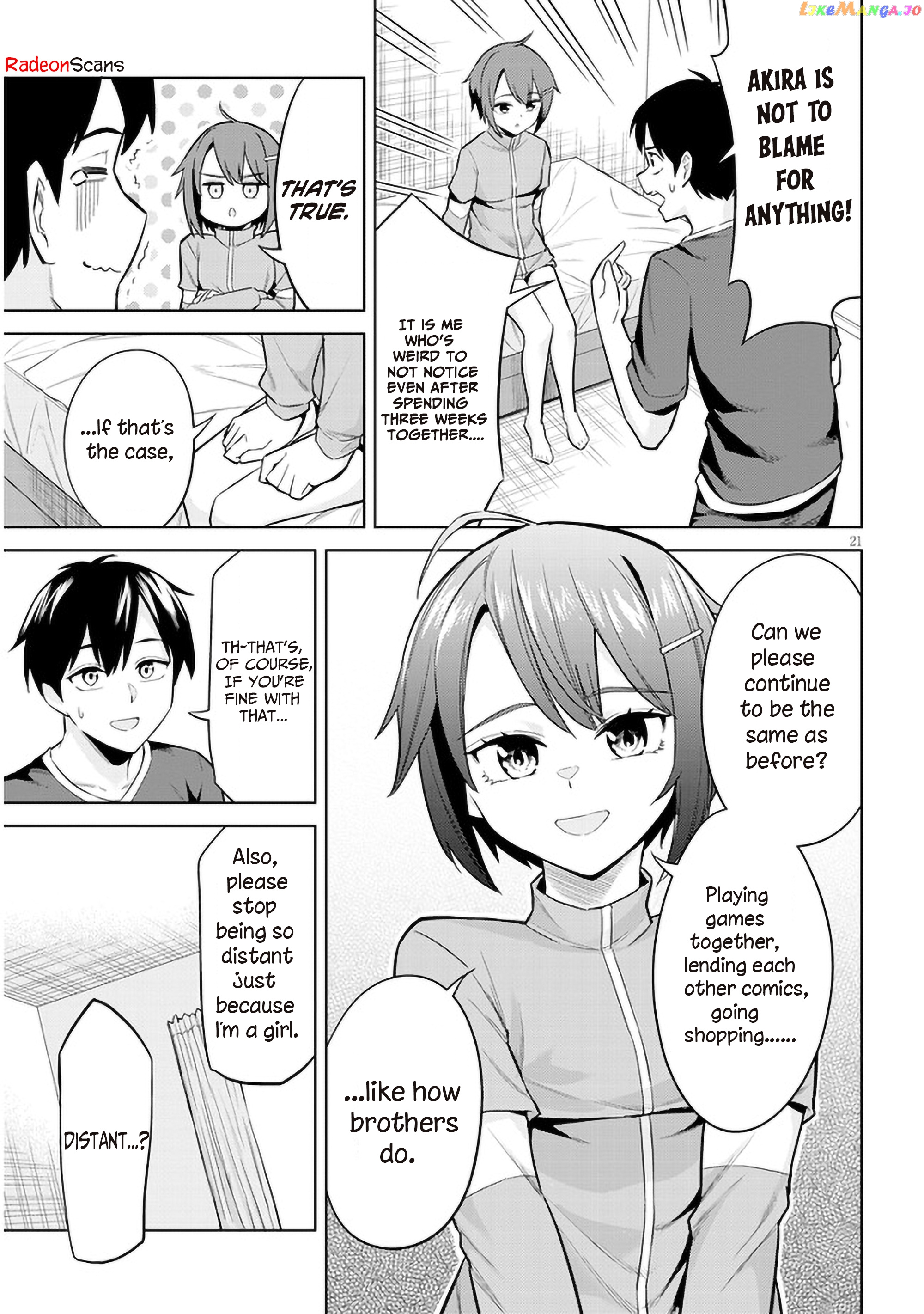 She Was Actually My Stepsister chapter 5 - page 21