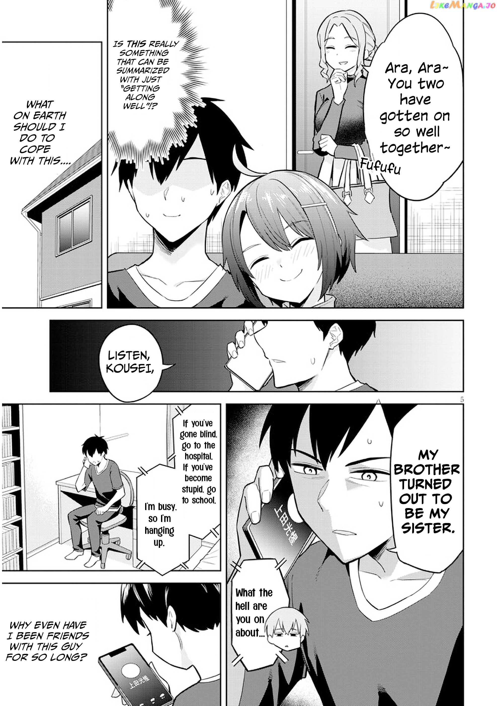 She Was Actually My Stepsister chapter 6 - page 5