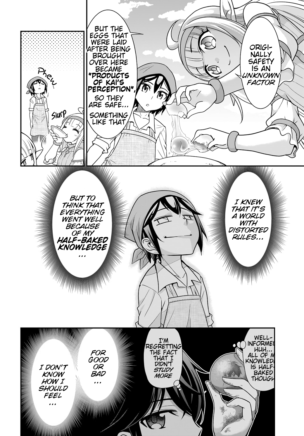 Tenohira Kaitaku Mura De Isekai Kenkokuki Fueteku Yome-Tachi To Nonbiri Mujintou Life chapter 19 - page 13