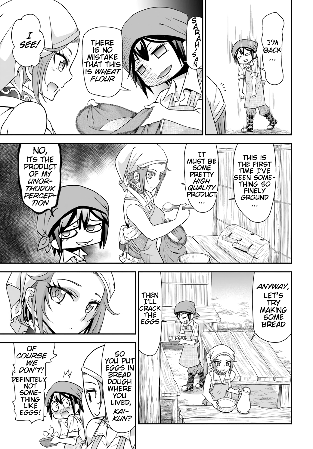Tenohira Kaitaku Mura De Isekai Kenkokuki Fueteku Yome-Tachi To Nonbiri Mujintou Life chapter 19 - page 14