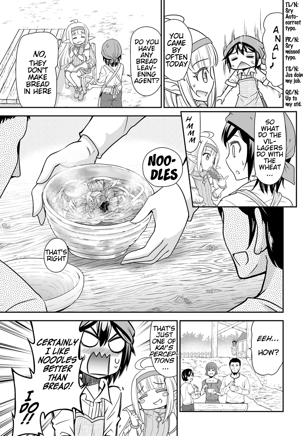Tenohira Kaitaku Mura De Isekai Kenkokuki Fueteku Yome-Tachi To Nonbiri Mujintou Life chapter 19 - page 16