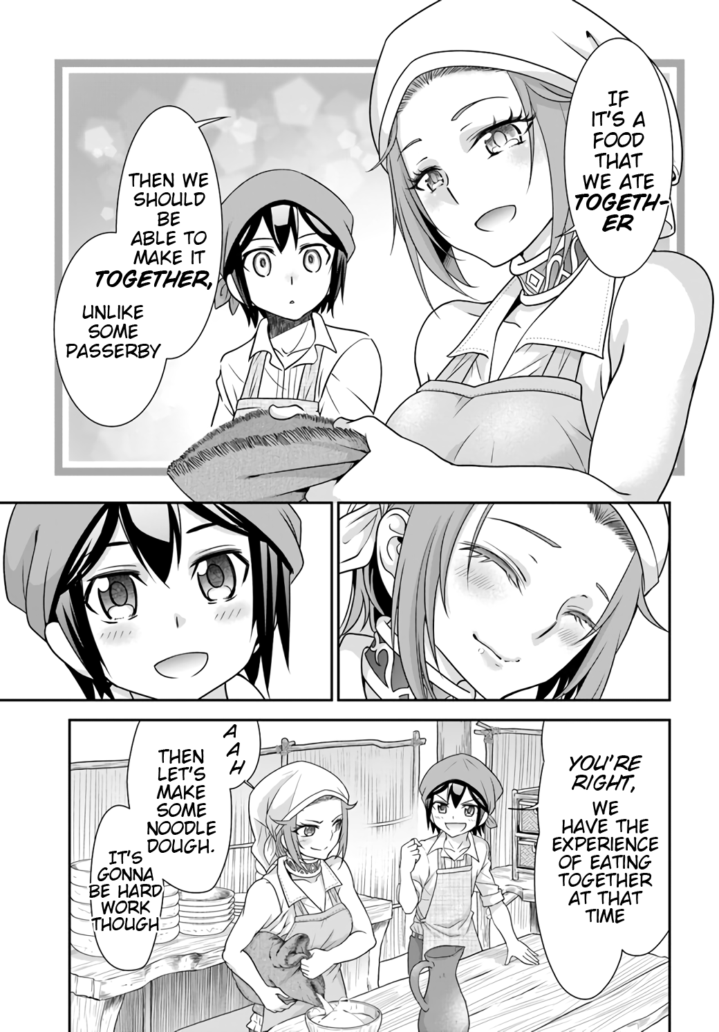 Tenohira Kaitaku Mura De Isekai Kenkokuki Fueteku Yome-Tachi To Nonbiri Mujintou Life chapter 19 - page 18