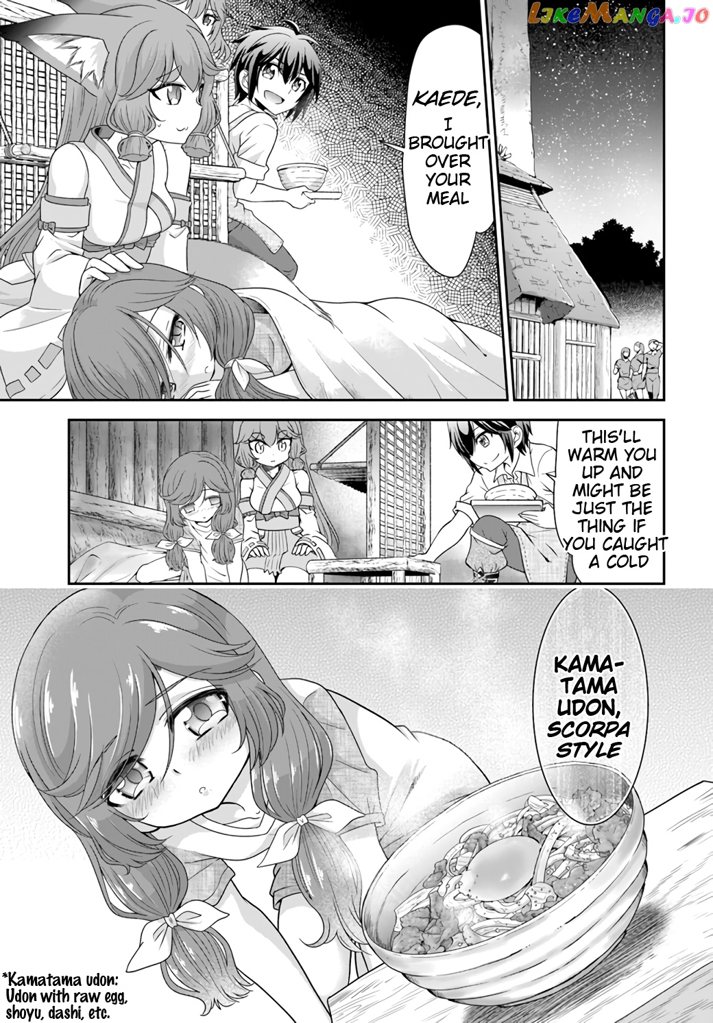 Tenohira Kaitaku Mura De Isekai Kenkokuki Fueteku Yome-Tachi To Nonbiri Mujintou Life chapter 19 - page 22