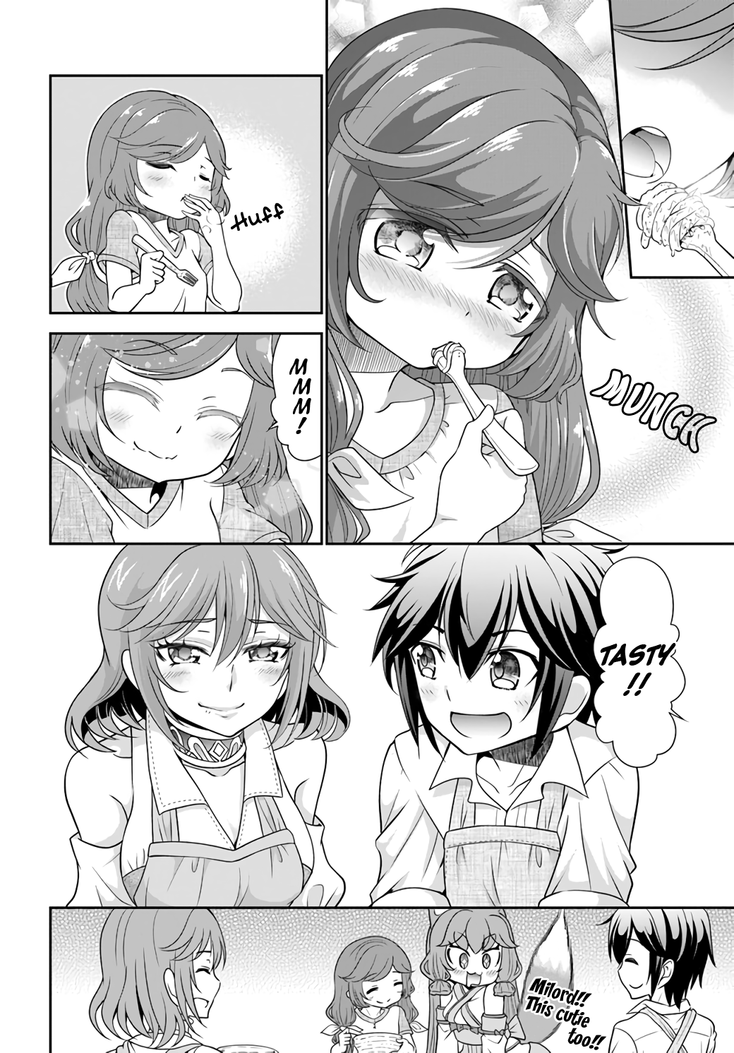 Tenohira Kaitaku Mura De Isekai Kenkokuki Fueteku Yome-Tachi To Nonbiri Mujintou Life chapter 19 - page 23