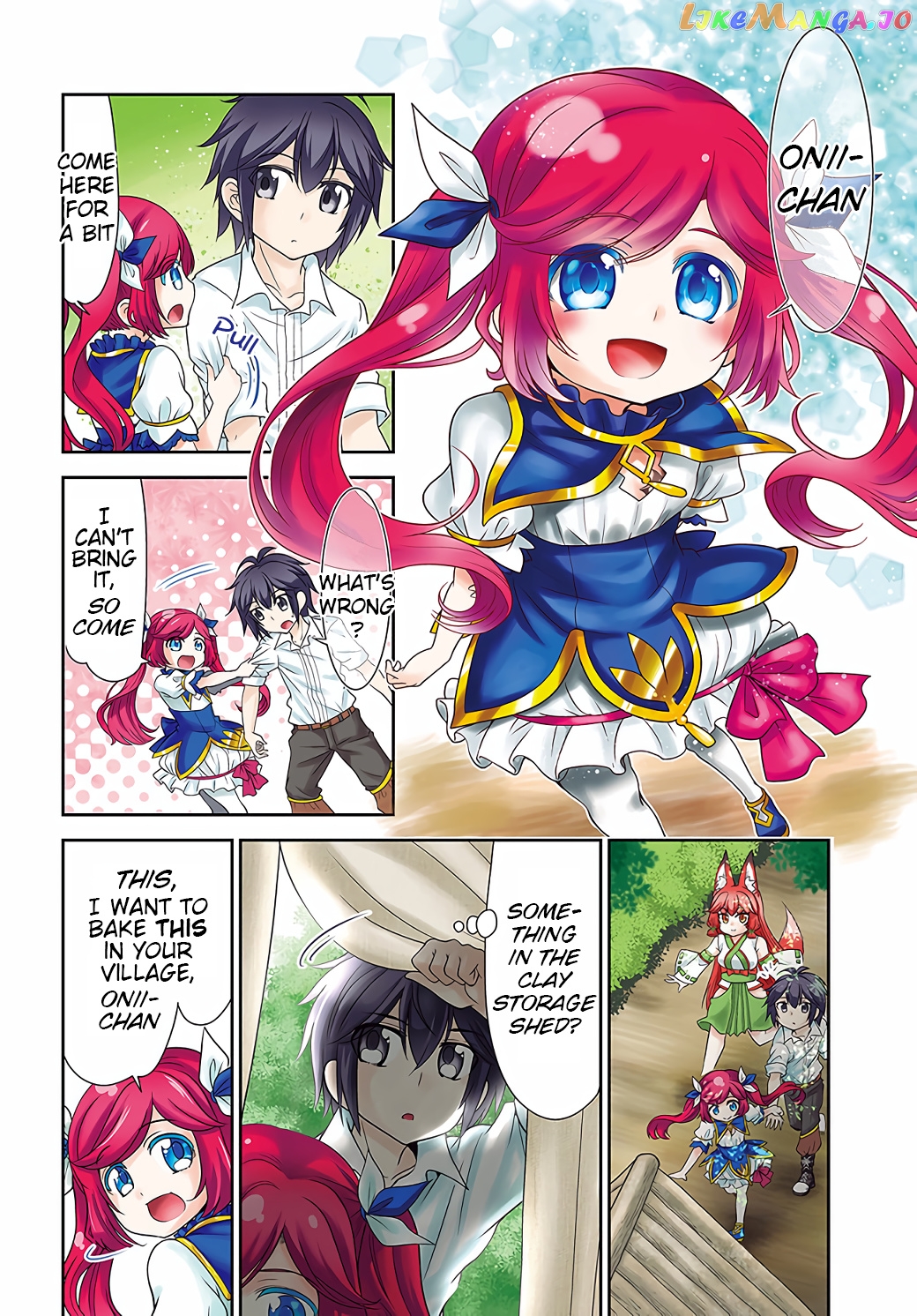 Tenohira Kaitaku Mura De Isekai Kenkokuki Fueteku Yome-Tachi To Nonbiri Mujintou Life chapter 19 - page 3