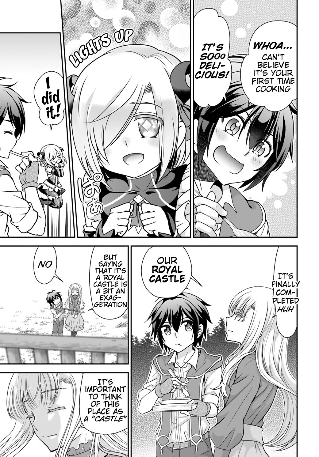 Tenohira Kaitaku Mura De Isekai Kenkokuki Fueteku Yome-Tachi To Nonbiri Mujintou Life chapter 20 - page 14