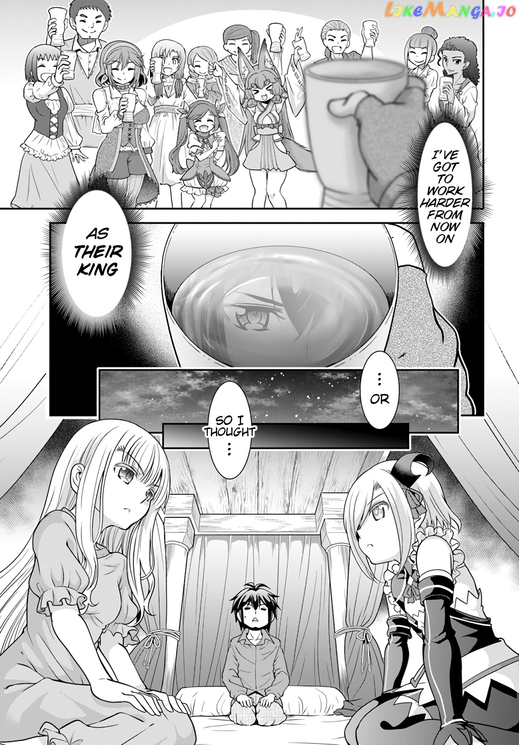 Tenohira Kaitaku Mura De Isekai Kenkokuki Fueteku Yome-Tachi To Nonbiri Mujintou Life chapter 20 - page 16