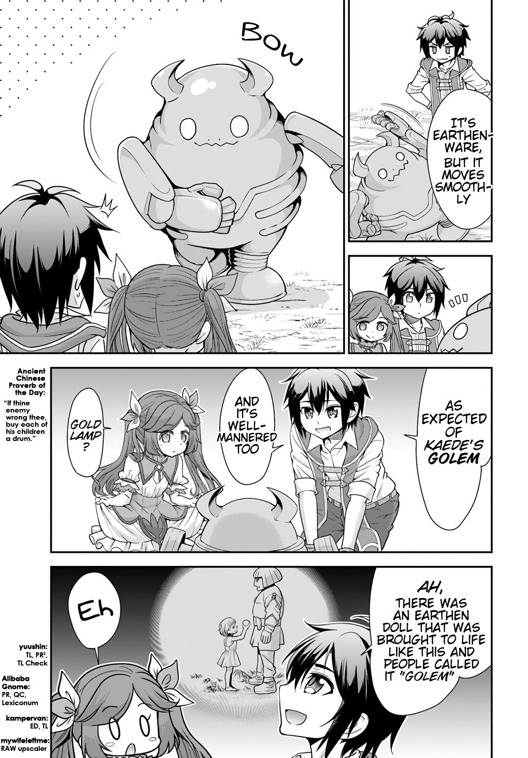 Tenohira Kaitaku Mura De Isekai Kenkokuki Fueteku Yome-Tachi To Nonbiri Mujintou Life chapter 20 - page 3