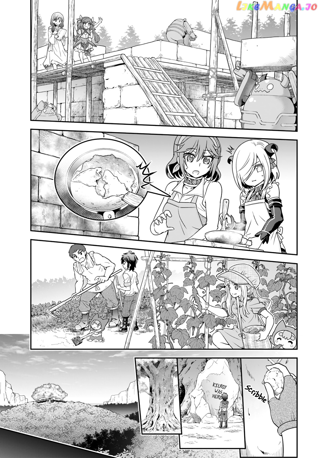 Tenohira Kaitaku Mura De Isekai Kenkokuki Fueteku Yome-Tachi To Nonbiri Mujintou Life chapter 20 - page 9