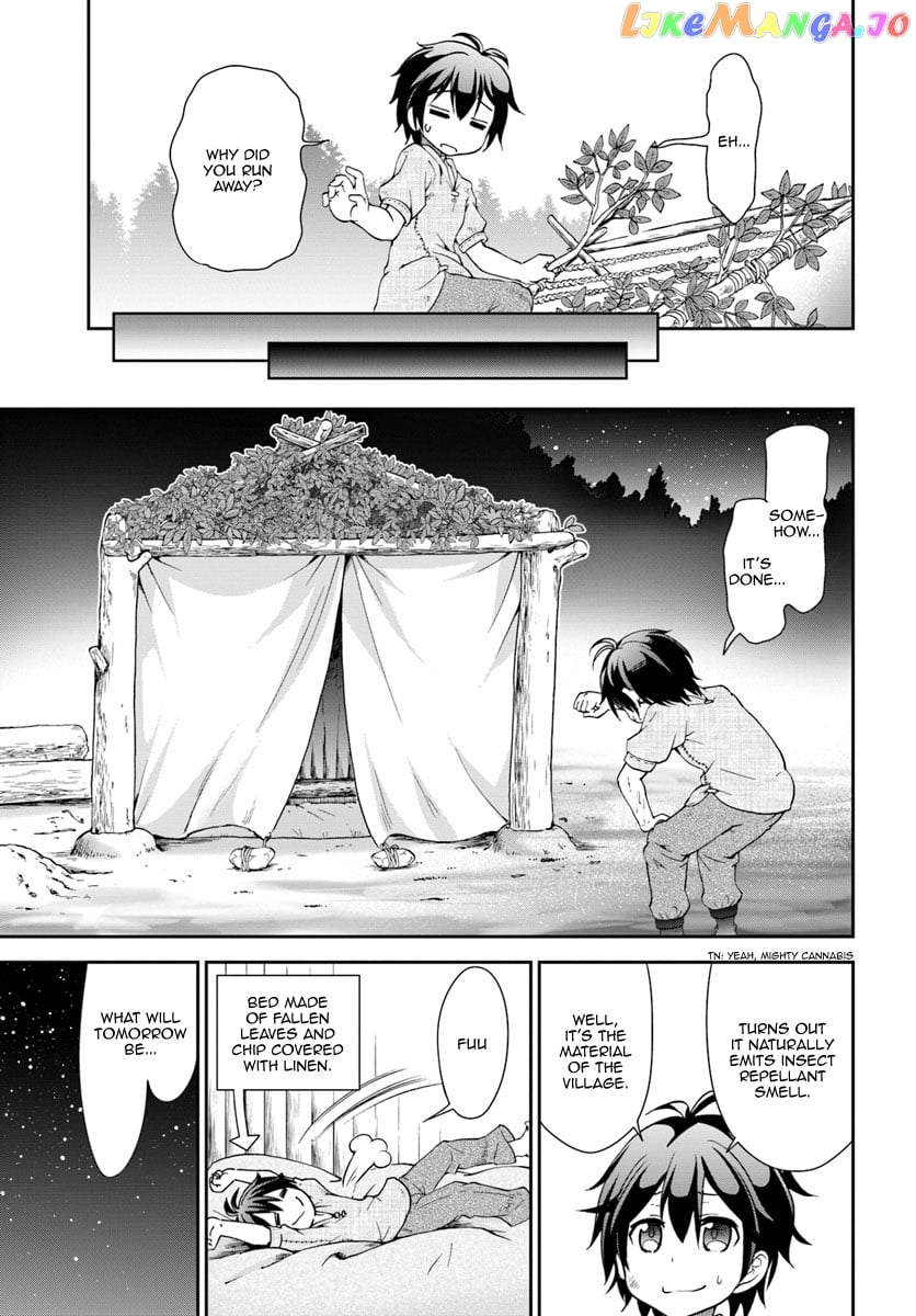 Tenohira Kaitaku Mura De Isekai Kenkokuki Fueteku Yome-Tachi To Nonbiri Mujintou Life chapter 3 - page 18