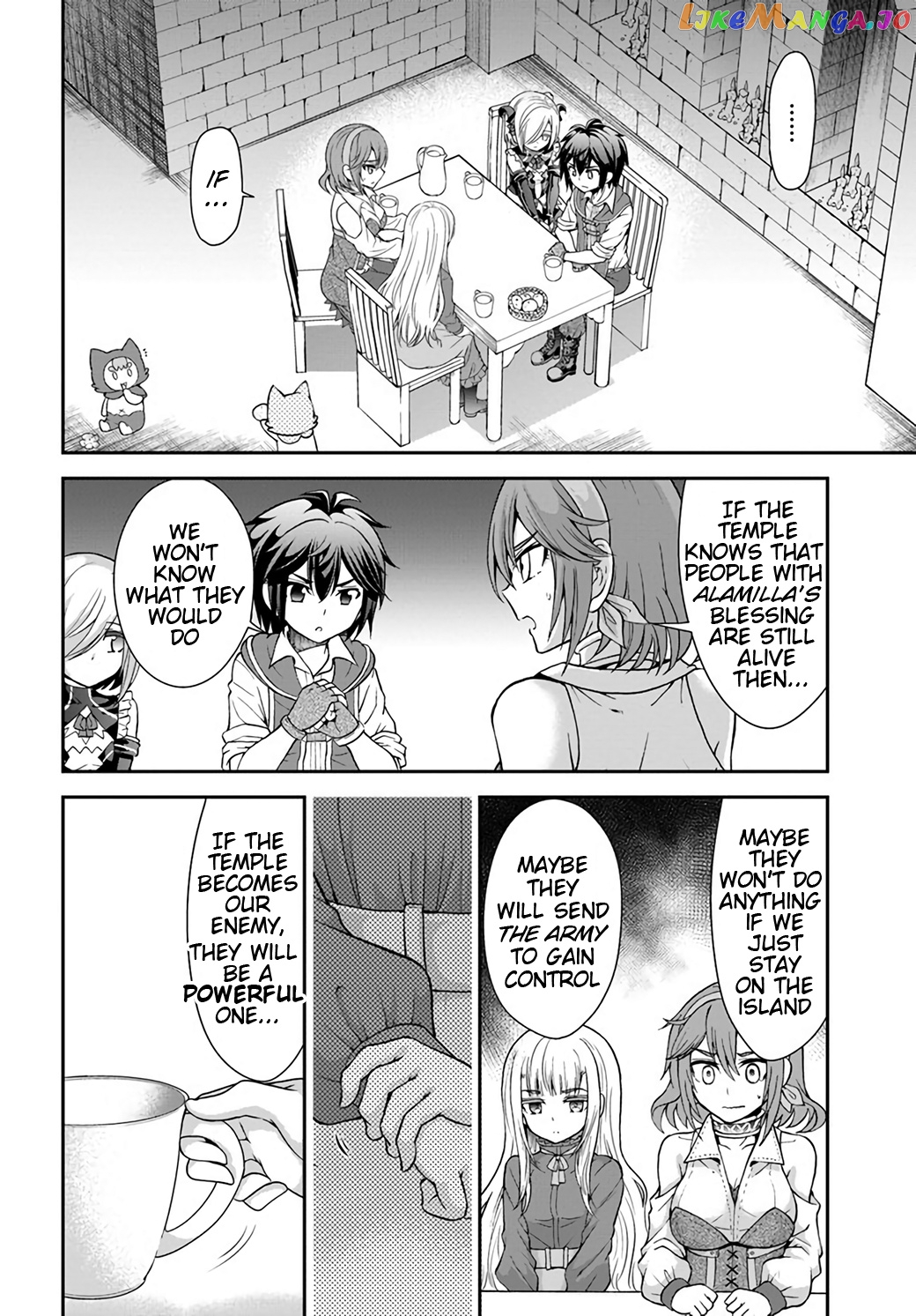 Tenohira Kaitaku Mura De Isekai Kenkokuki Fueteku Yome-Tachi To Nonbiri Mujintou Life chapter 22 - page 14