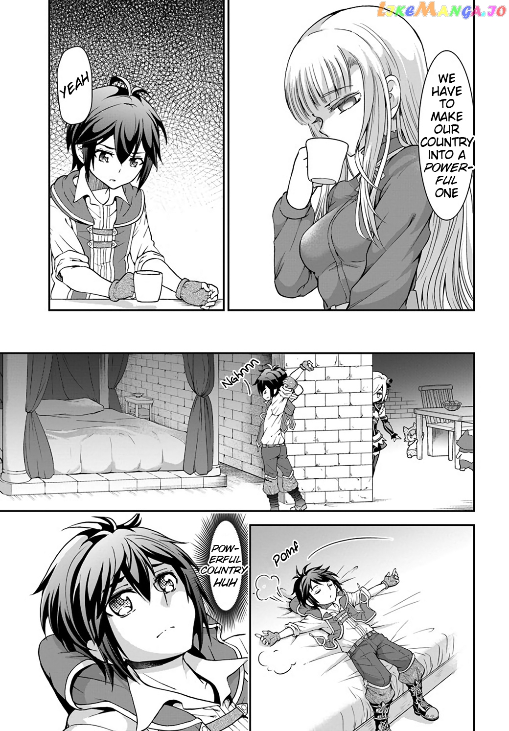 Tenohira Kaitaku Mura De Isekai Kenkokuki Fueteku Yome-Tachi To Nonbiri Mujintou Life chapter 22 - page 15