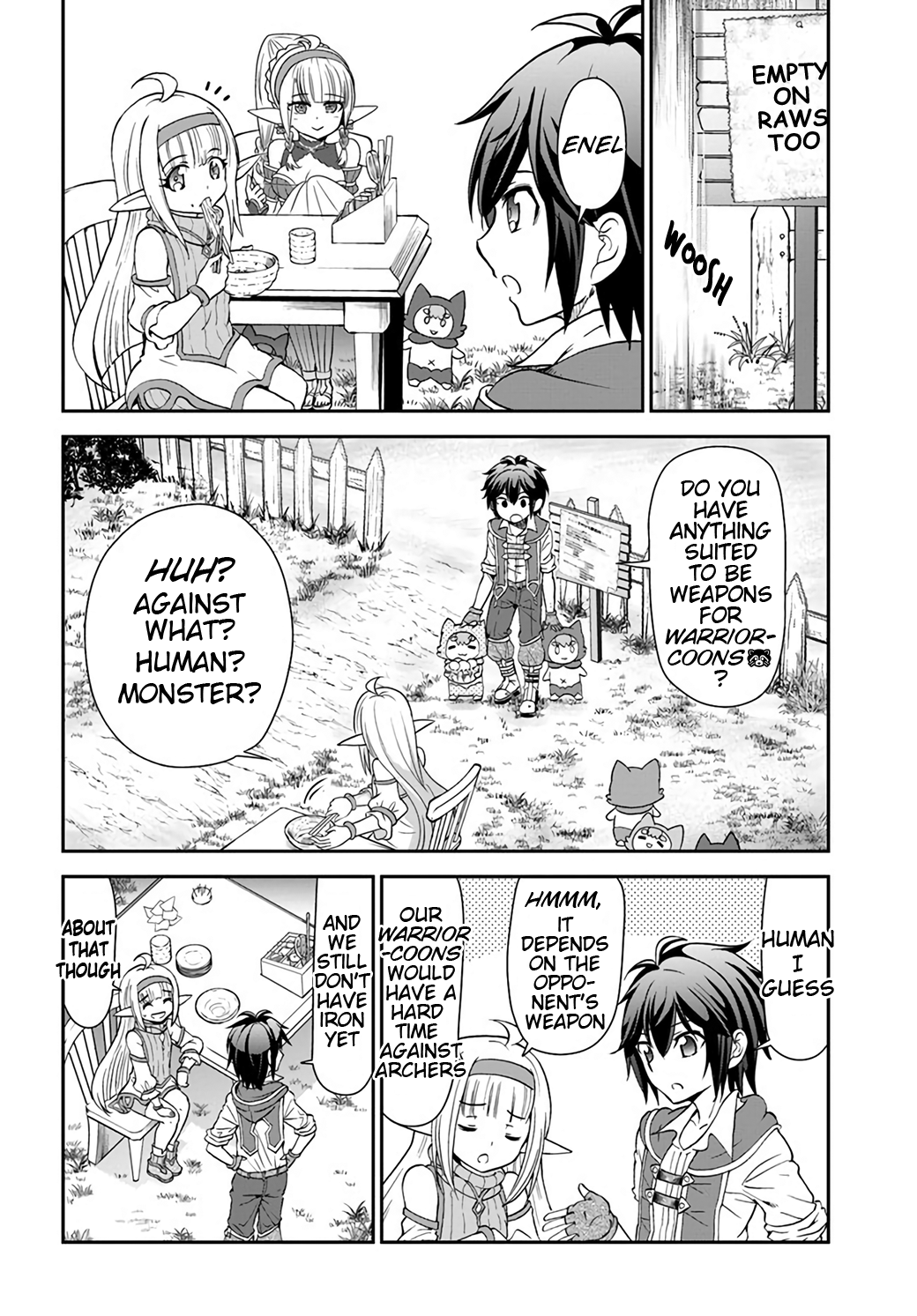 Tenohira Kaitaku Mura De Isekai Kenkokuki Fueteku Yome-Tachi To Nonbiri Mujintou Life chapter 22 - page 20
