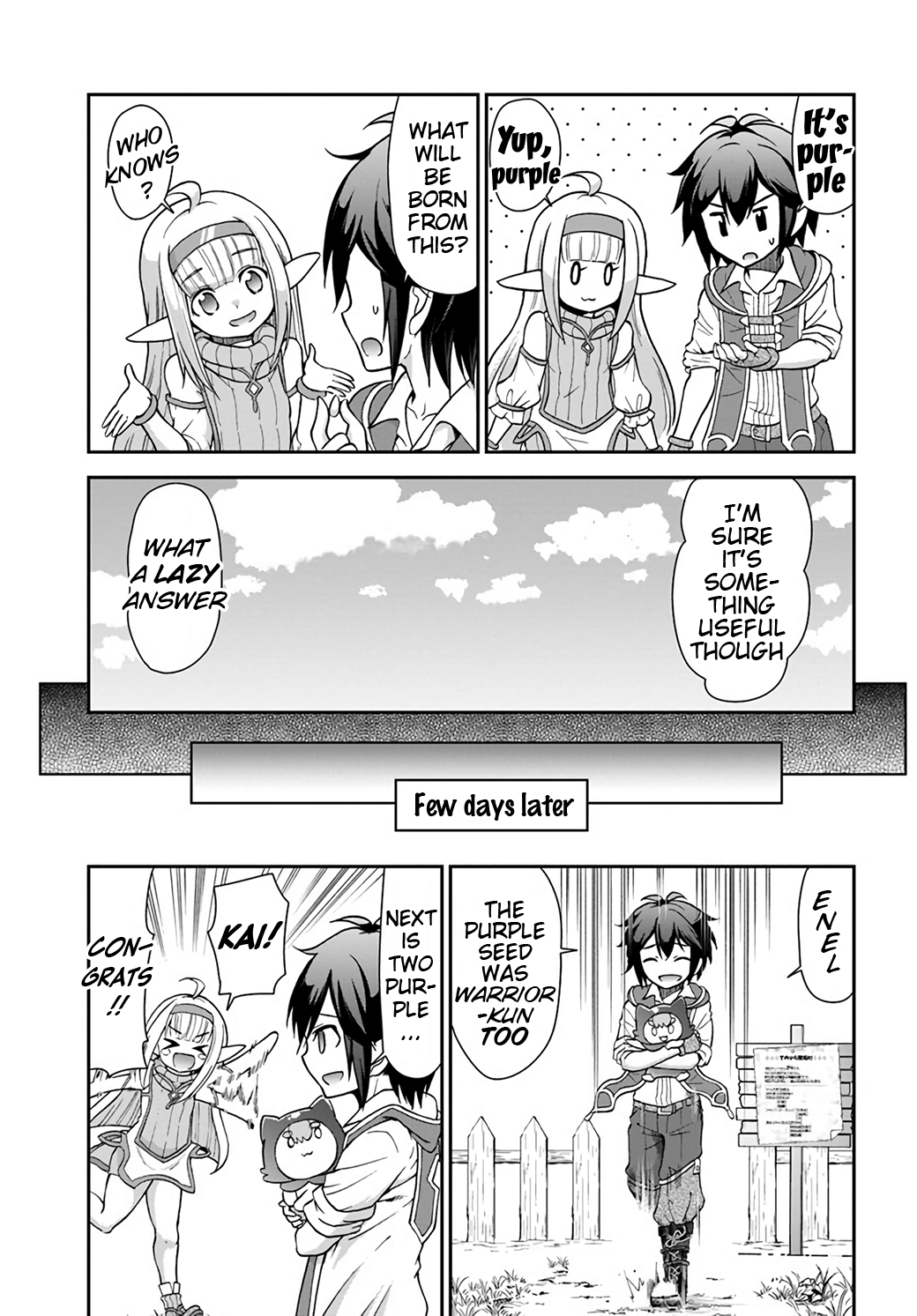 Tenohira Kaitaku Mura De Isekai Kenkokuki Fueteku Yome-Tachi To Nonbiri Mujintou Life chapter 22 - page 23