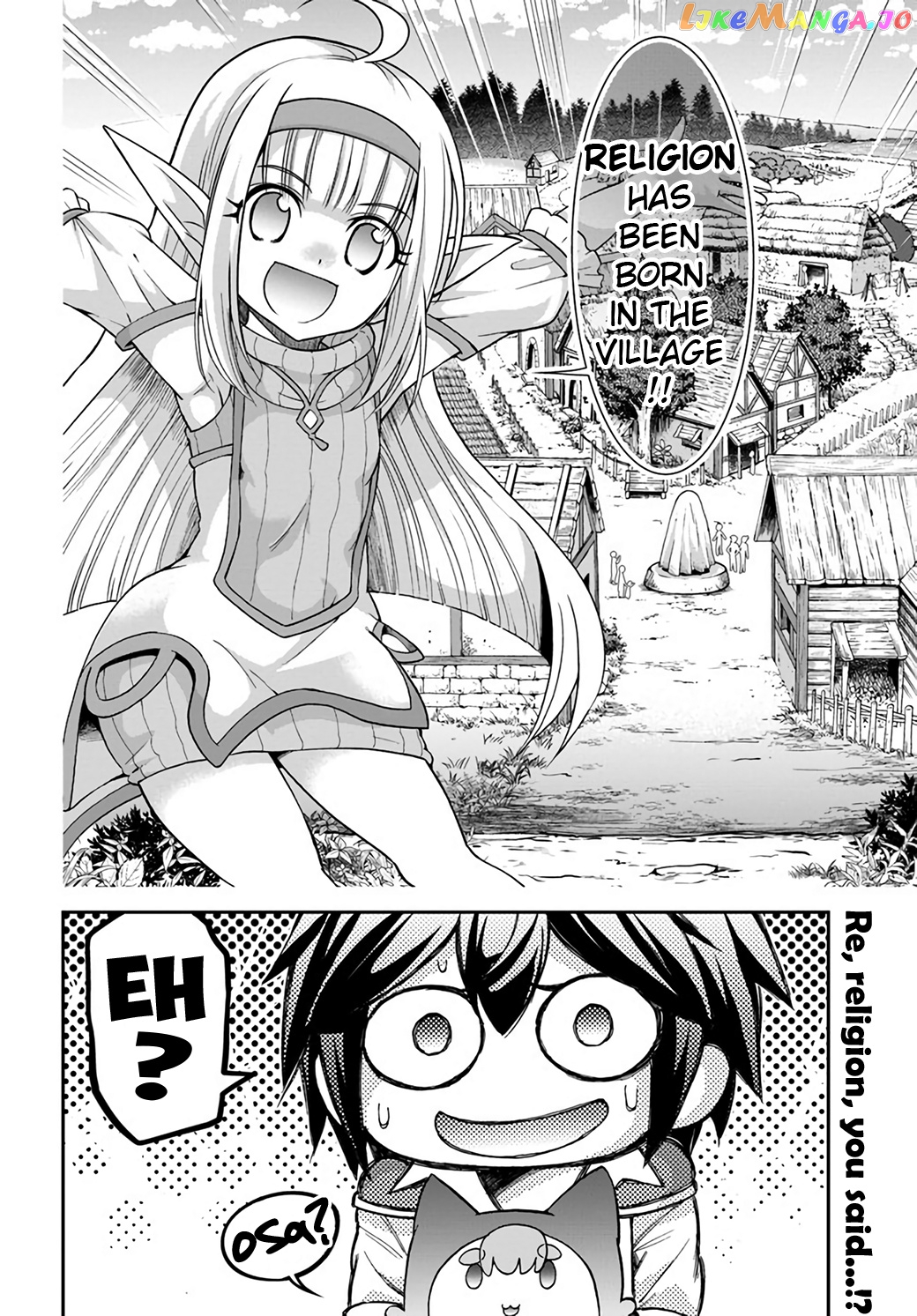 Tenohira Kaitaku Mura De Isekai Kenkokuki Fueteku Yome-Tachi To Nonbiri Mujintou Life chapter 22 - page 24