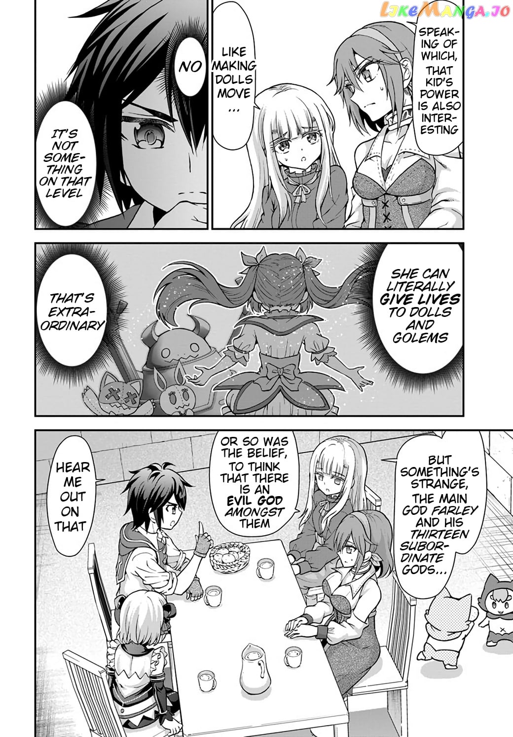 Tenohira Kaitaku Mura De Isekai Kenkokuki Fueteku Yome-Tachi To Nonbiri Mujintou Life chapter 22 - page 8