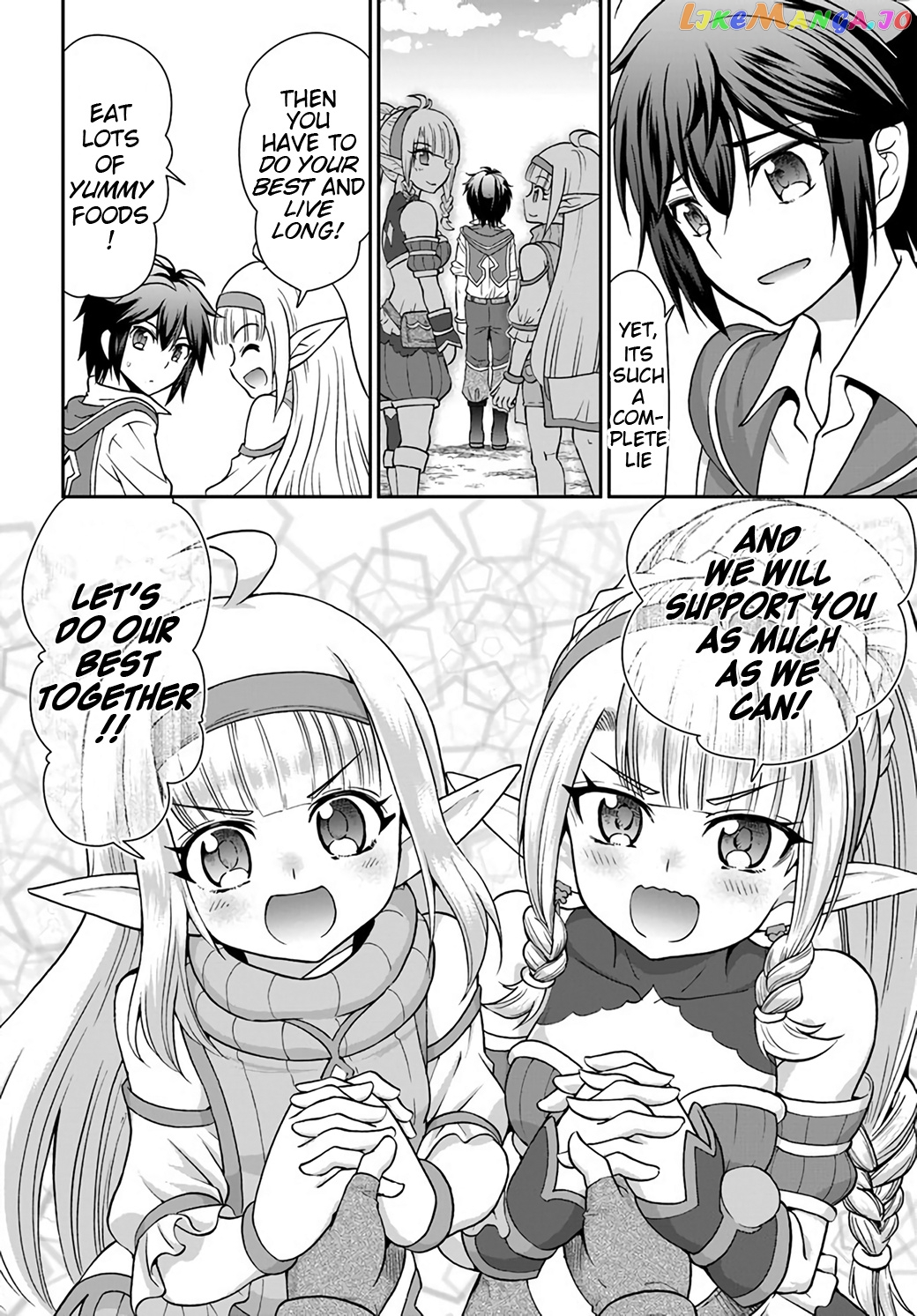 Tenohira Kaitaku Mura De Isekai Kenkokuki Fueteku Yome-Tachi To Nonbiri Mujintou Life chapter 23 - page 10