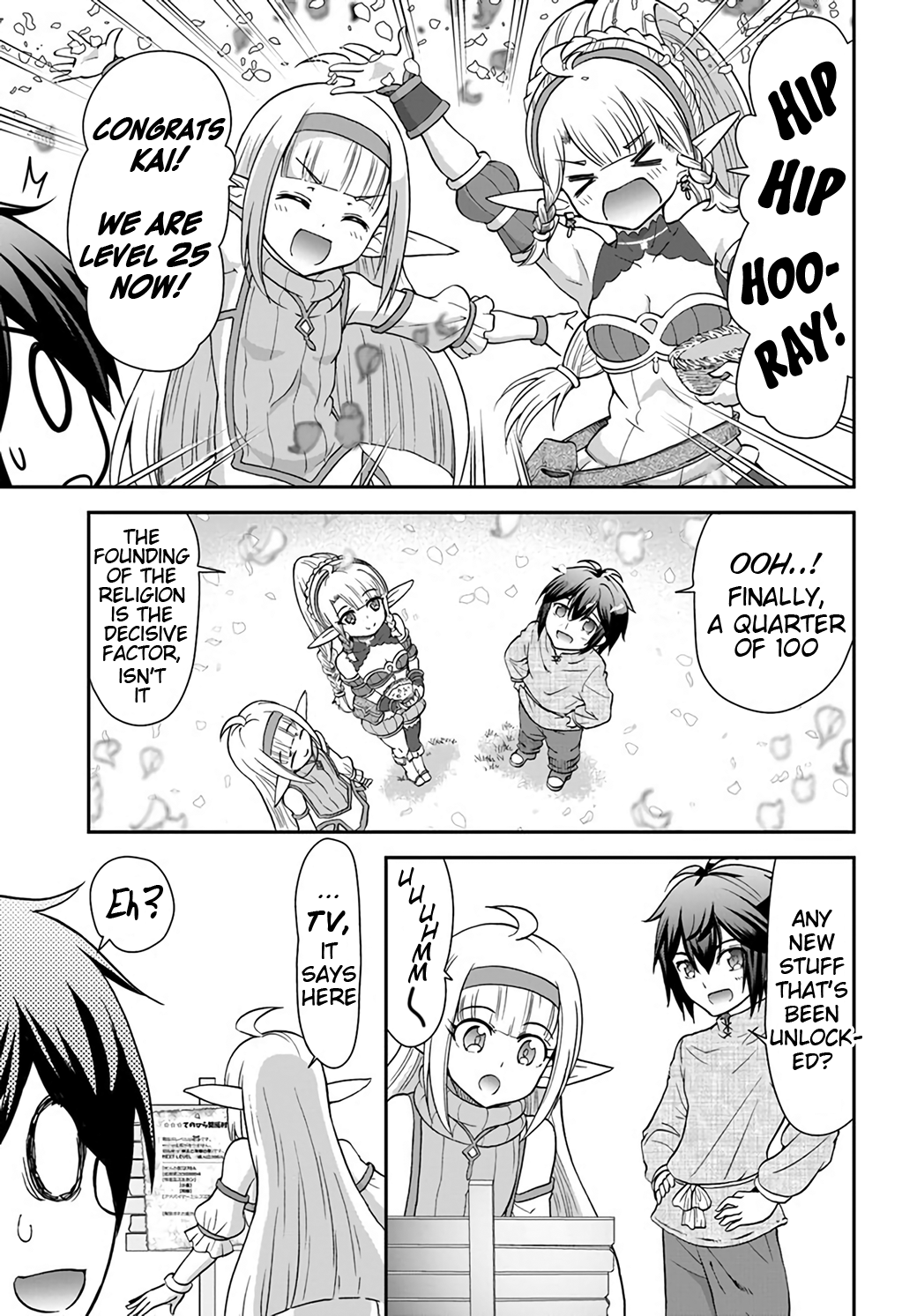 Tenohira Kaitaku Mura De Isekai Kenkokuki Fueteku Yome-Tachi To Nonbiri Mujintou Life chapter 23 - page 19