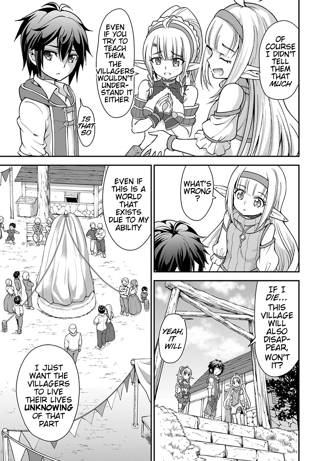 Tenohira Kaitaku Mura De Isekai Kenkokuki Fueteku Yome-Tachi To Nonbiri Mujintou Life chapter 23 - page 9