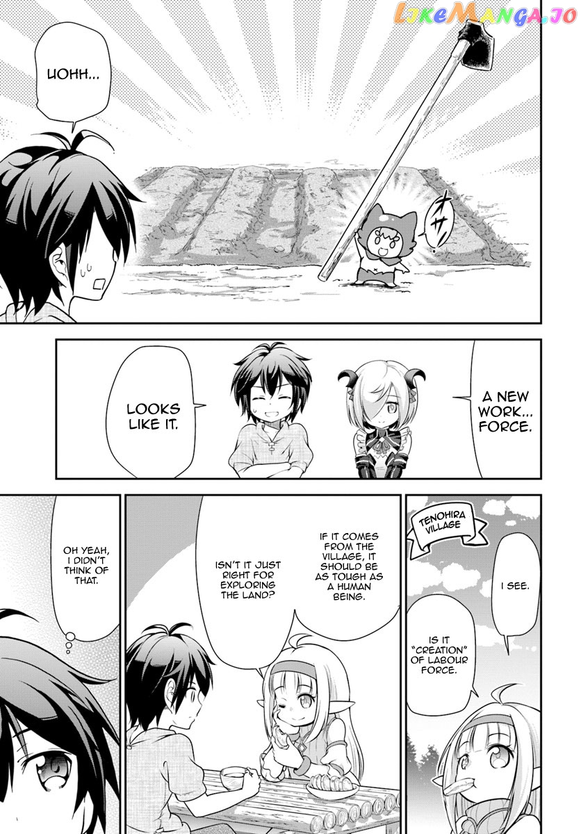 Tenohira Kaitaku Mura De Isekai Kenkokuki Fueteku Yome-Tachi To Nonbiri Mujintou Life chapter 5 - page 12